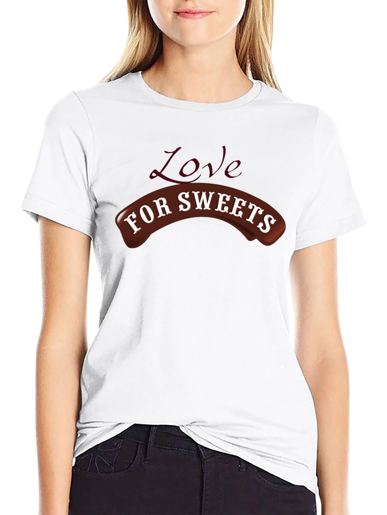 Love for Sweets Black T-Shirt