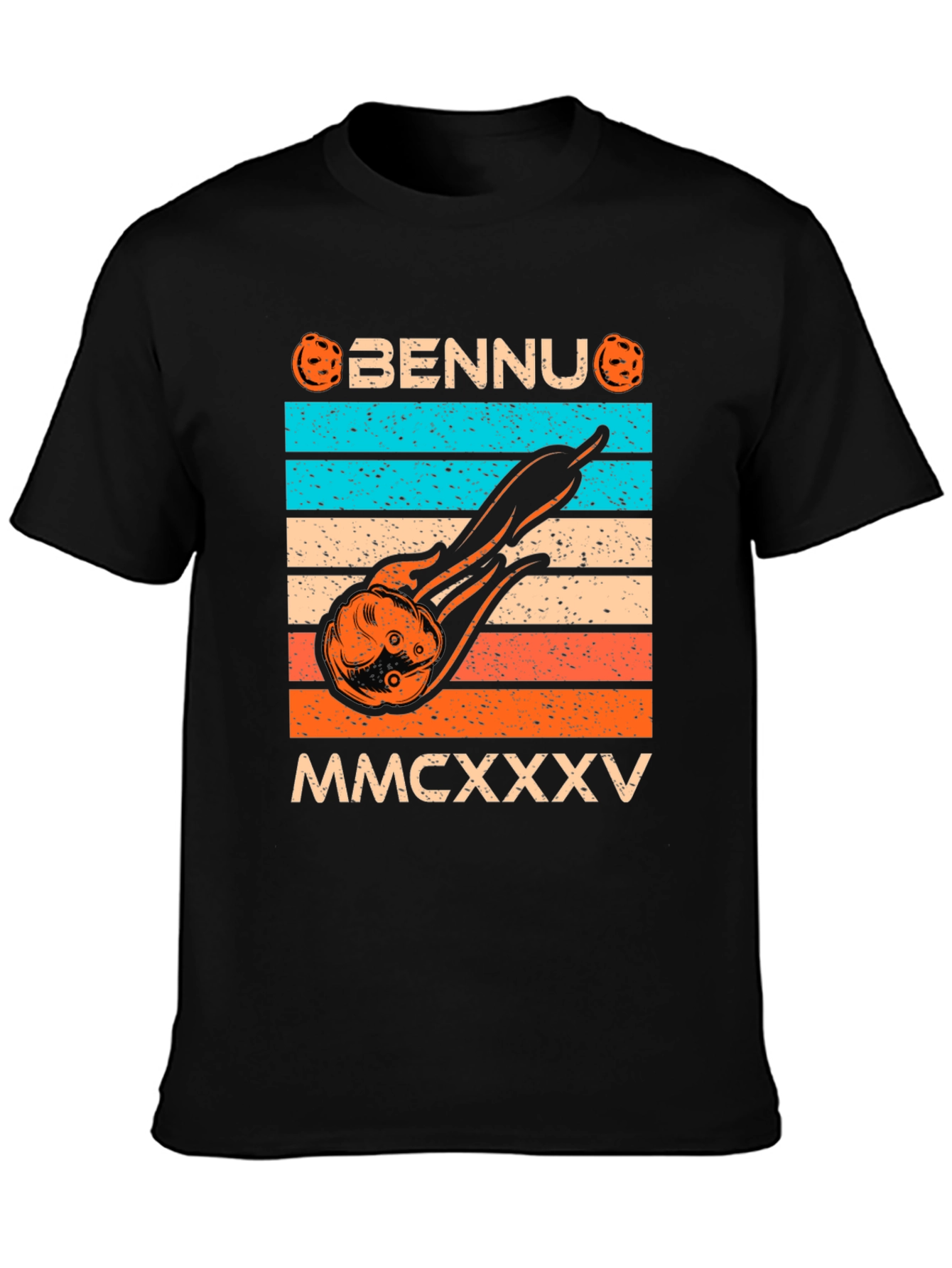 Retro Bennu Asteroid Space T-Shirt