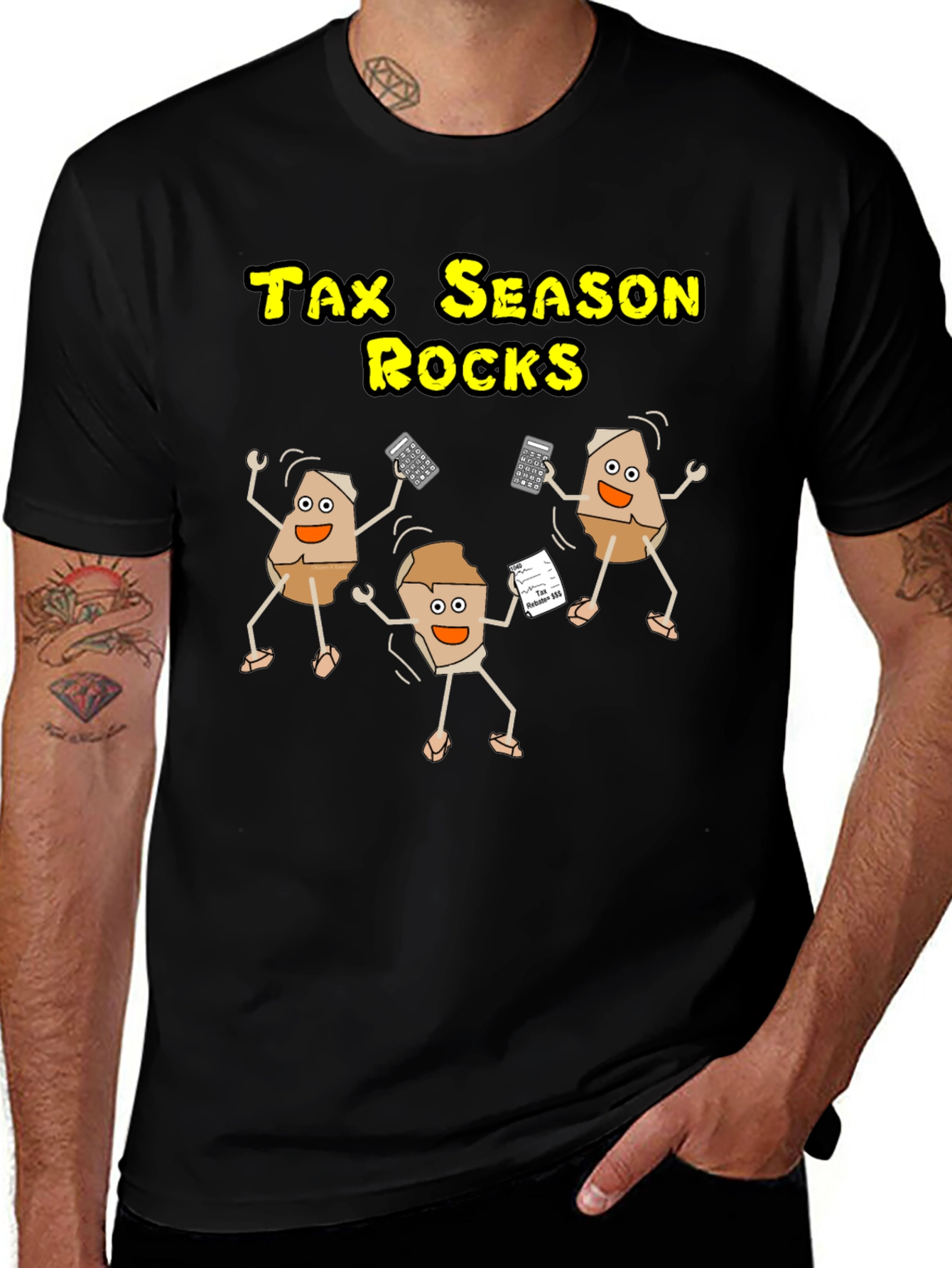 Tax Season Rocks T-Shirt