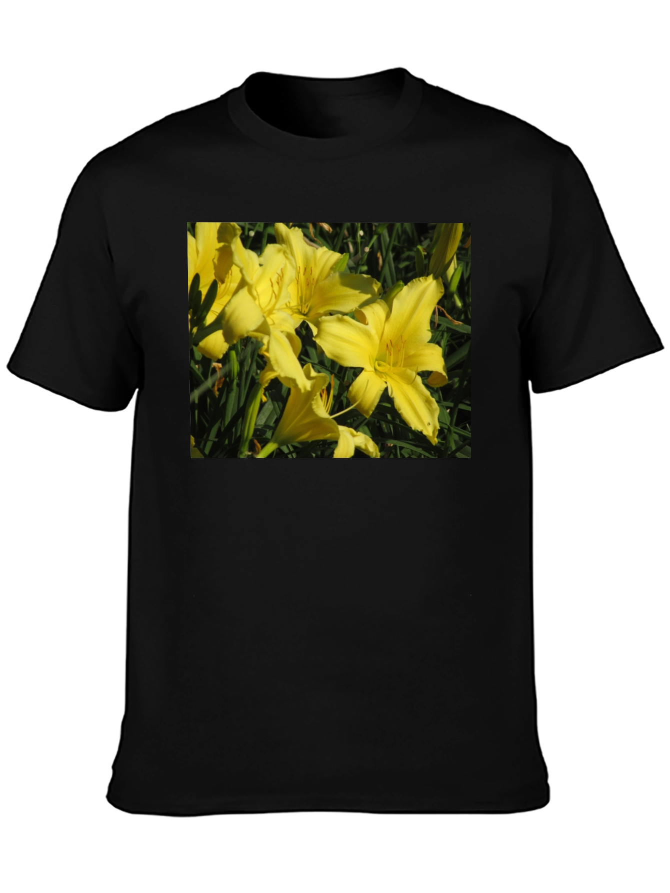 Yellow Lily Graphic T-Shirt