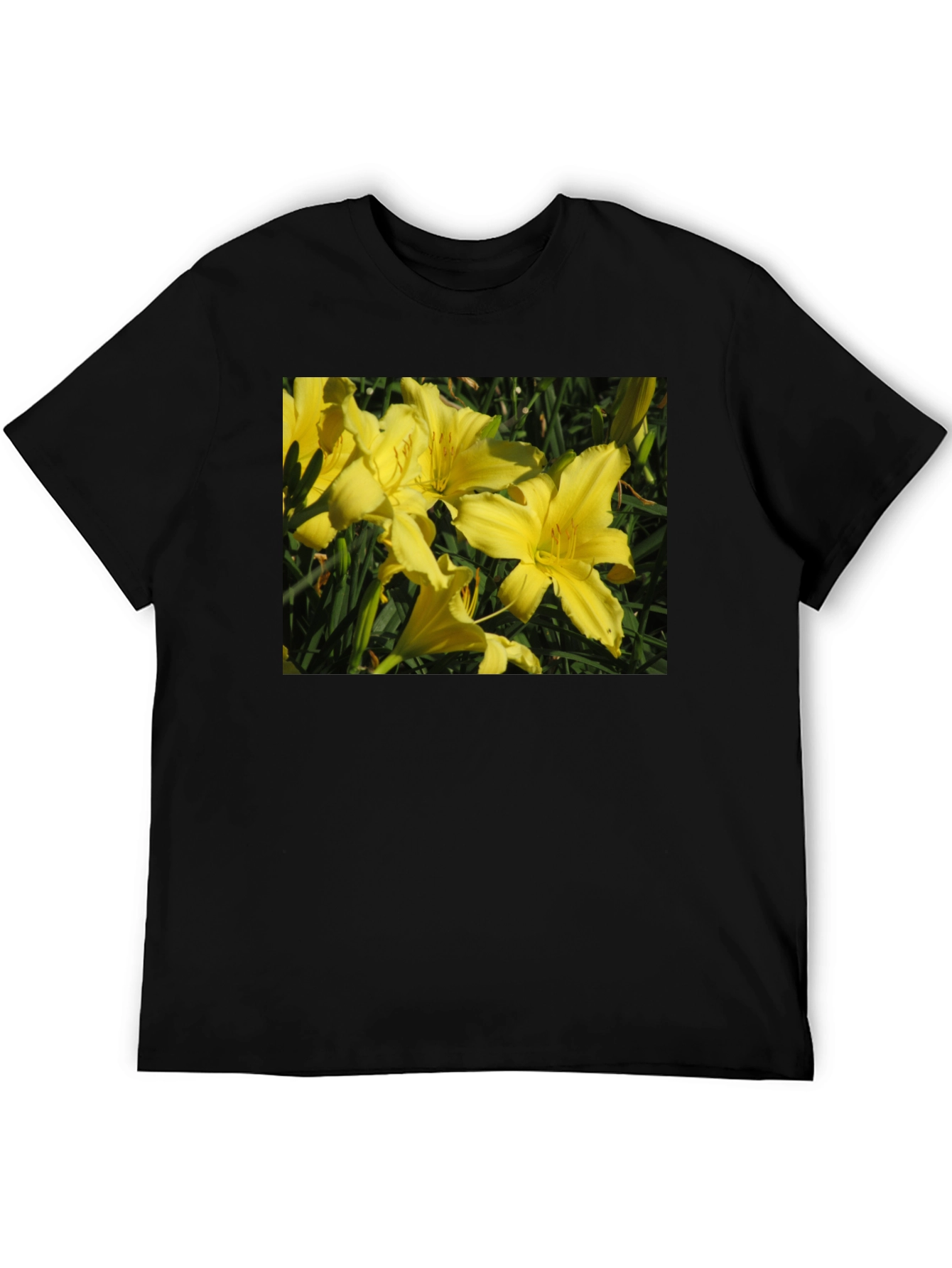 Yellow Lily Graphic T-Shirt