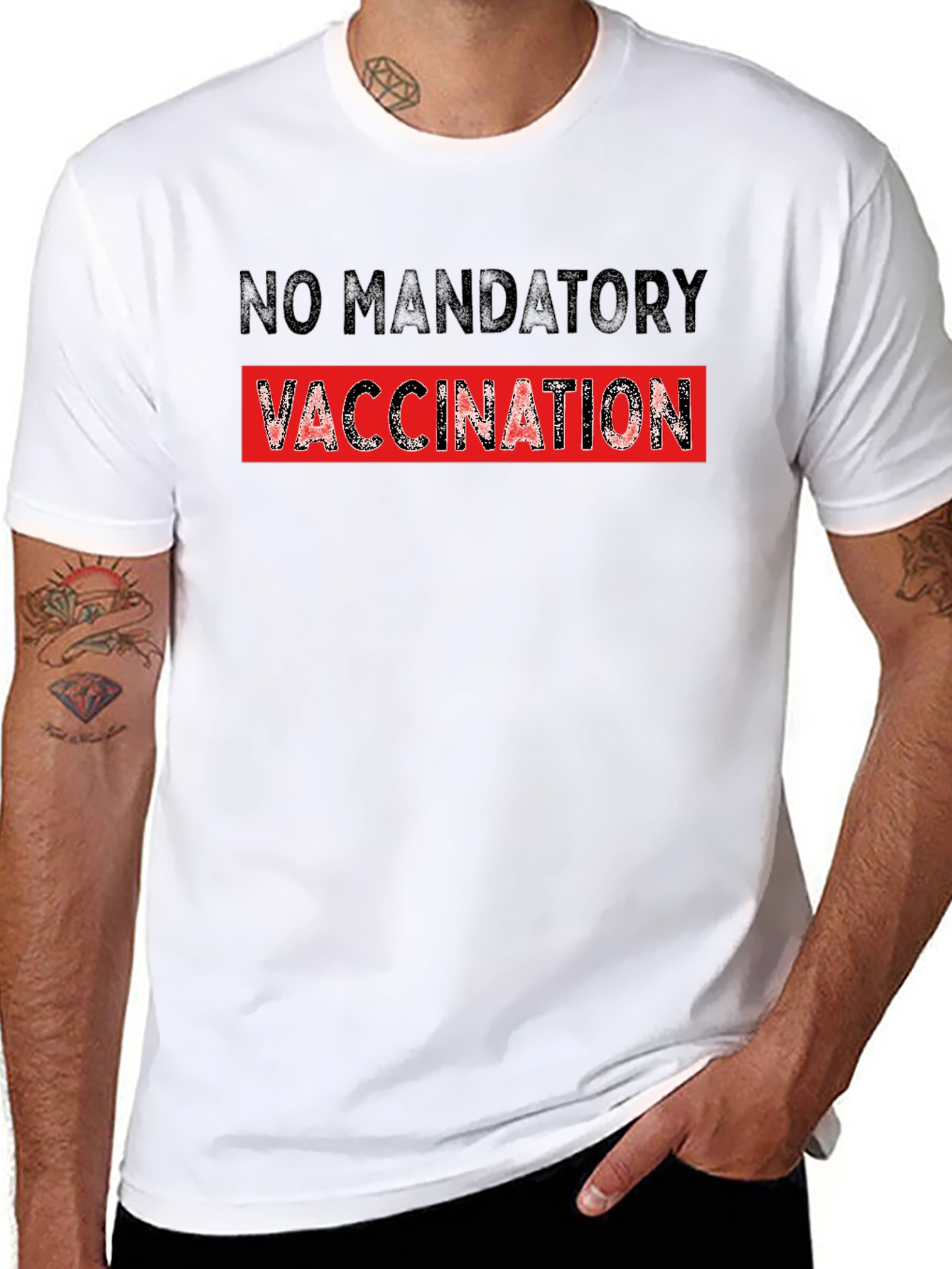 No Mandatory Vaccination T-Shirt
