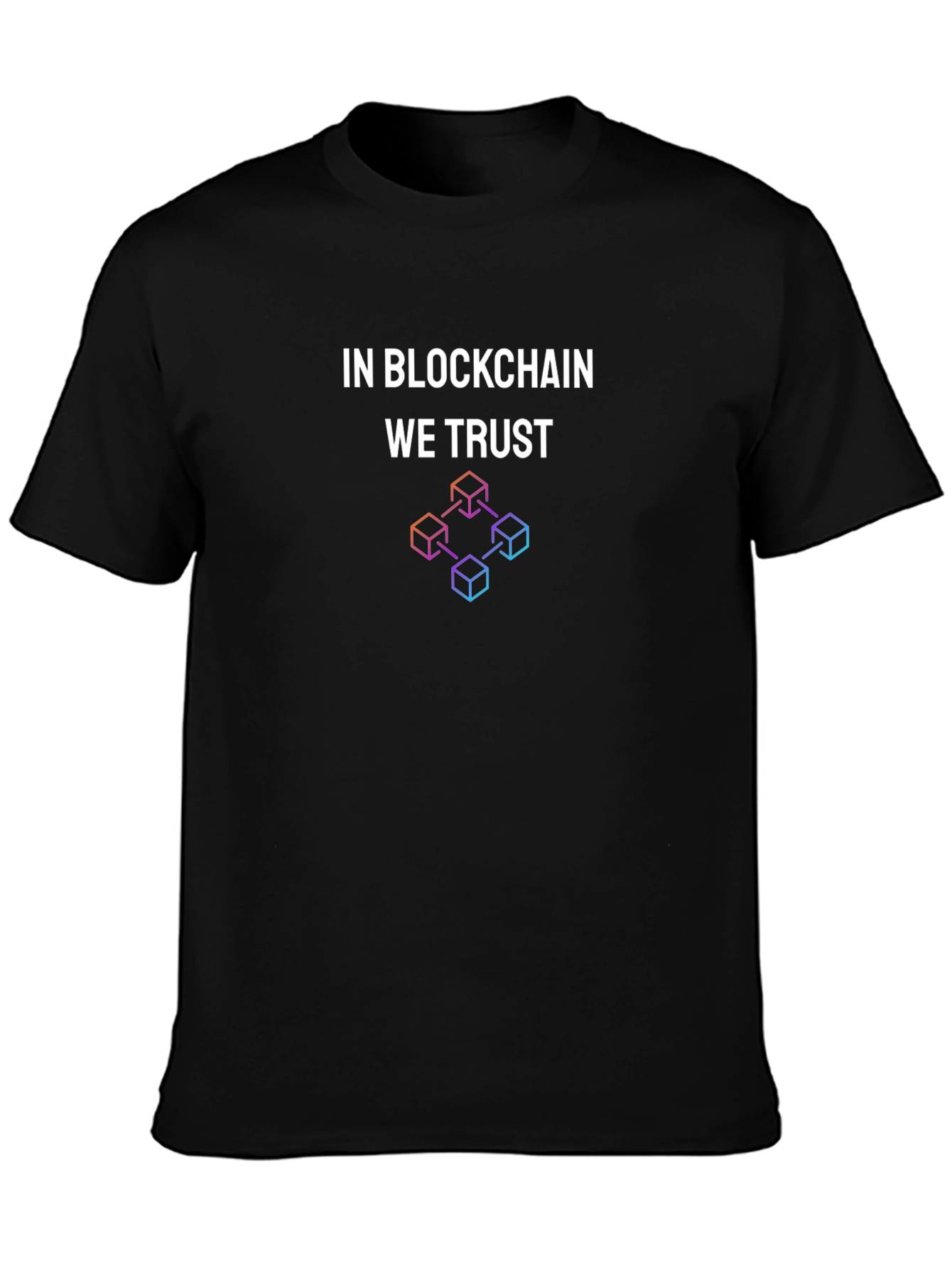 In Blockchain We Trust Graphic T-Shirt