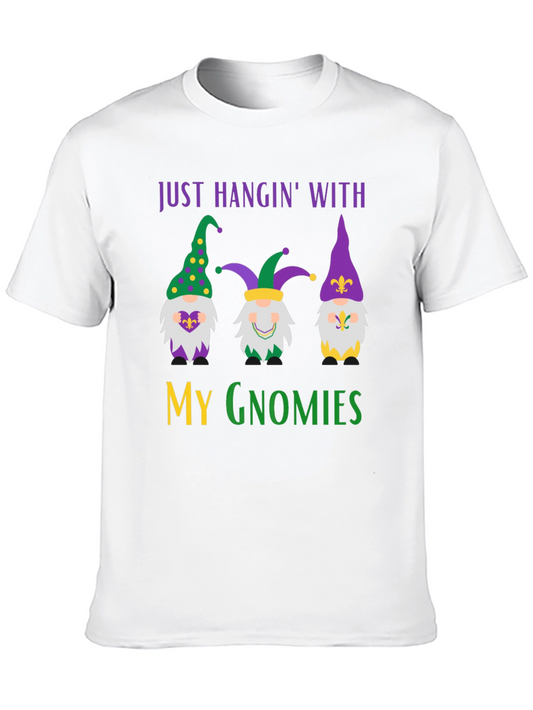 Mardi Gras Gnomies Graphic Tee