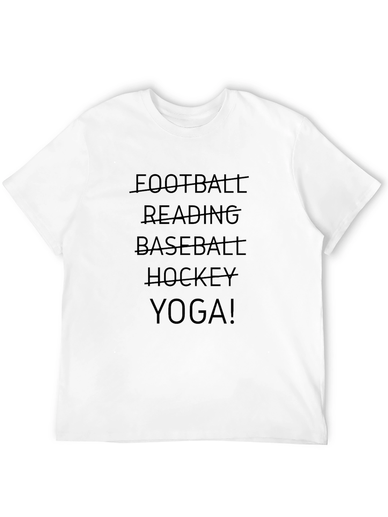 Yoga Lifestyle Black T-Shirt