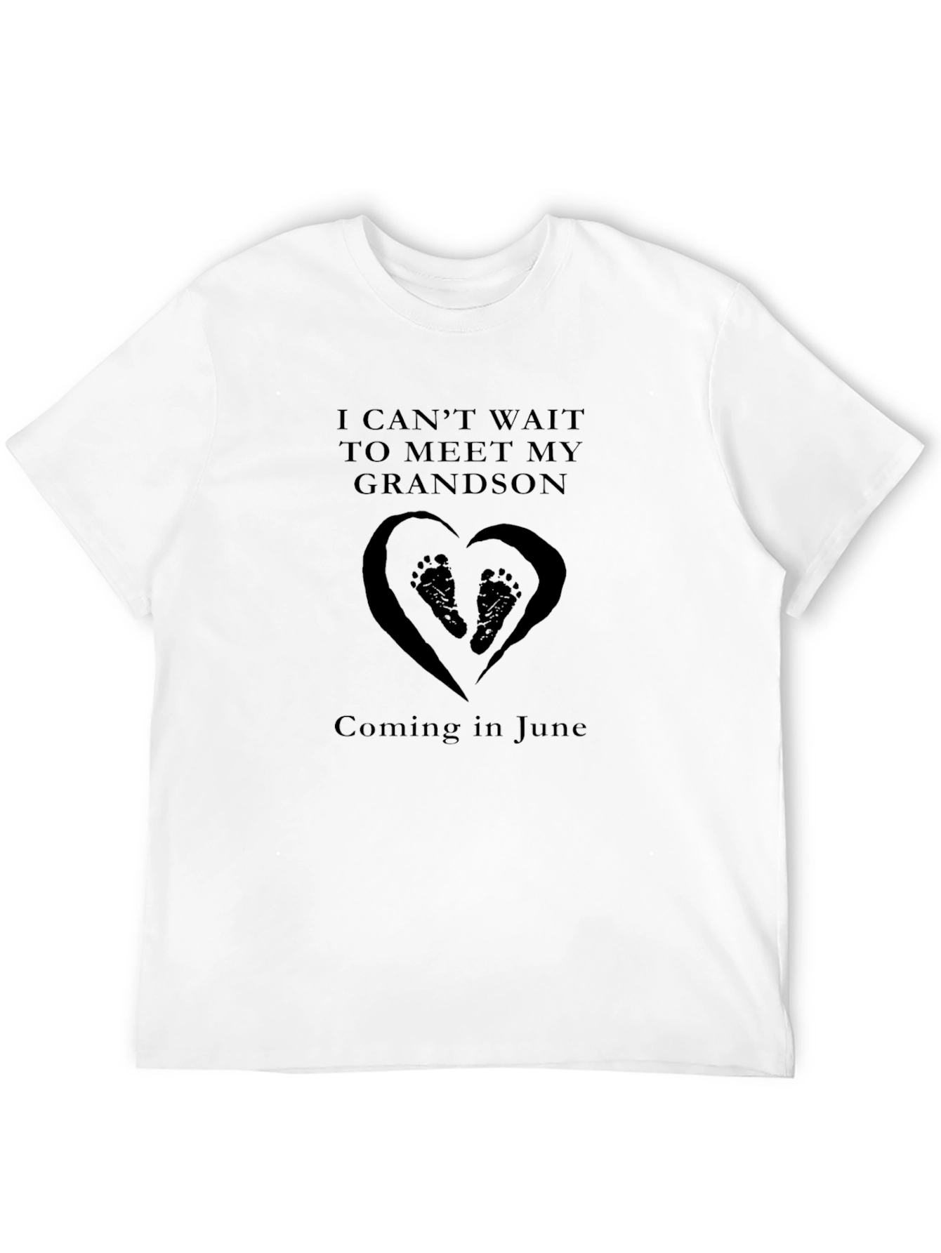 Grandson Announcement T-Shirt - Coming in June!