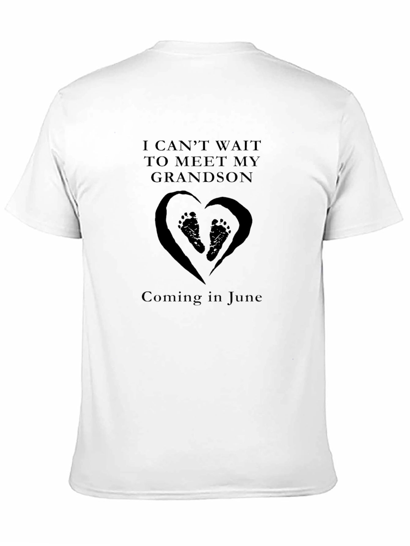 Grandson Announcement T-Shirt - Coming in June!