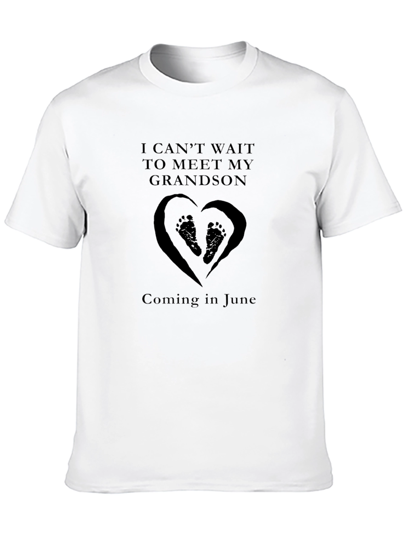 Grandson Announcement T-Shirt - Coming in June!