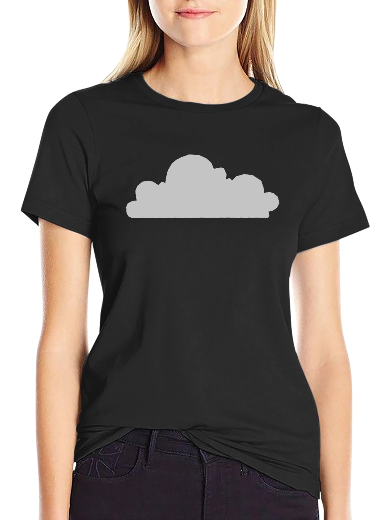 Cloud Graphic Tee - Soft Cotton Blend