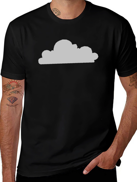 Cloud Graphic Tee - Soft Cotton Blend