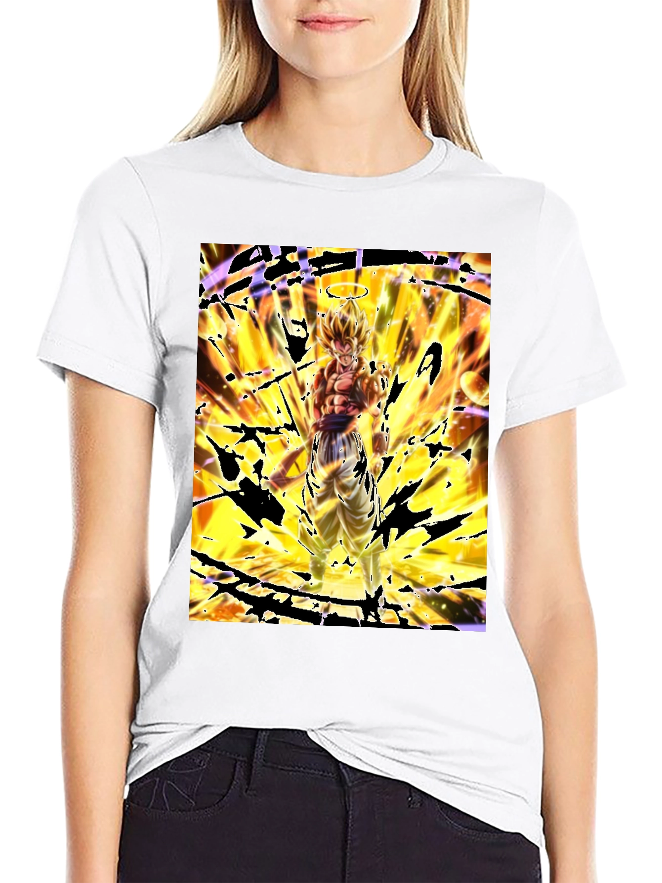 Super Saiyan God Gogeta Graphic T-Shirt