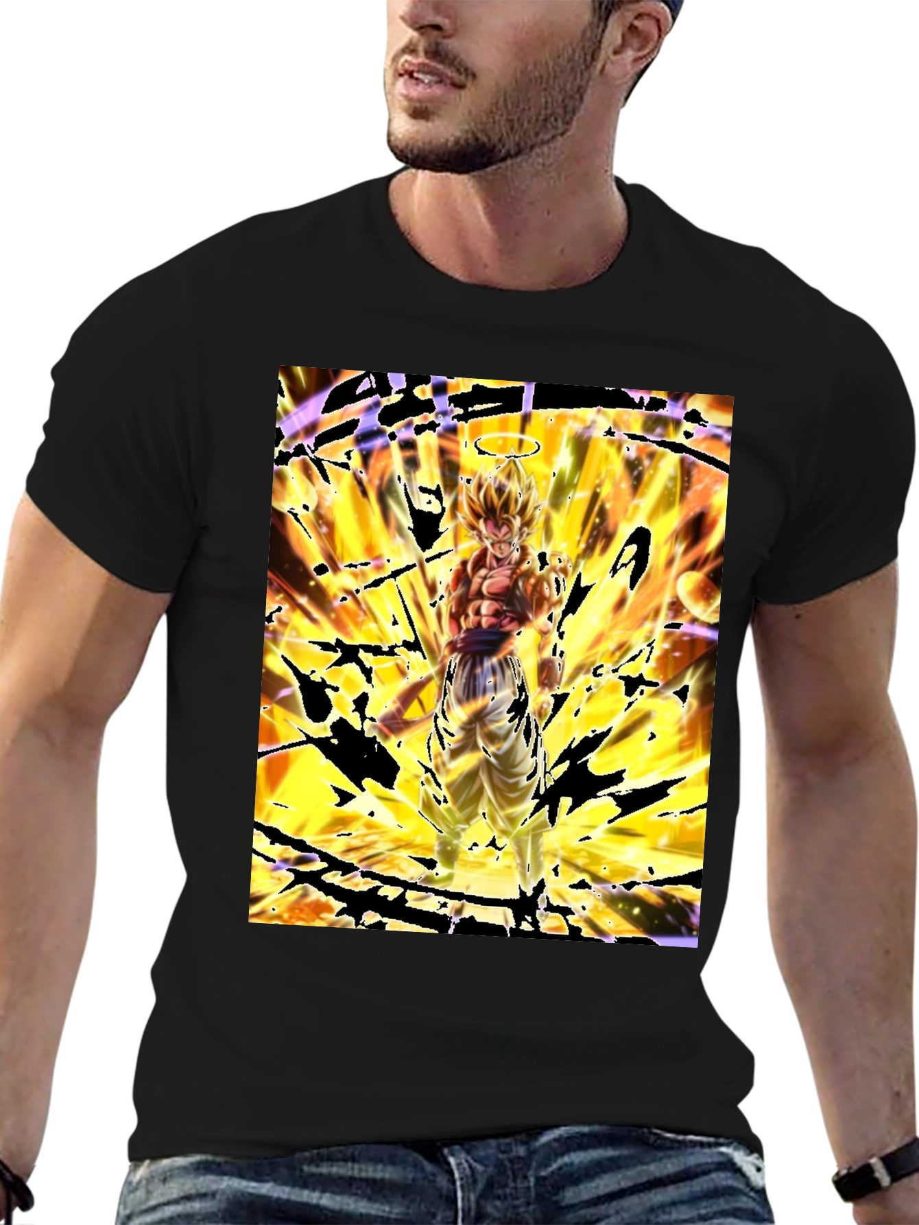 Super Saiyan God Gogeta Graphic T-Shirt