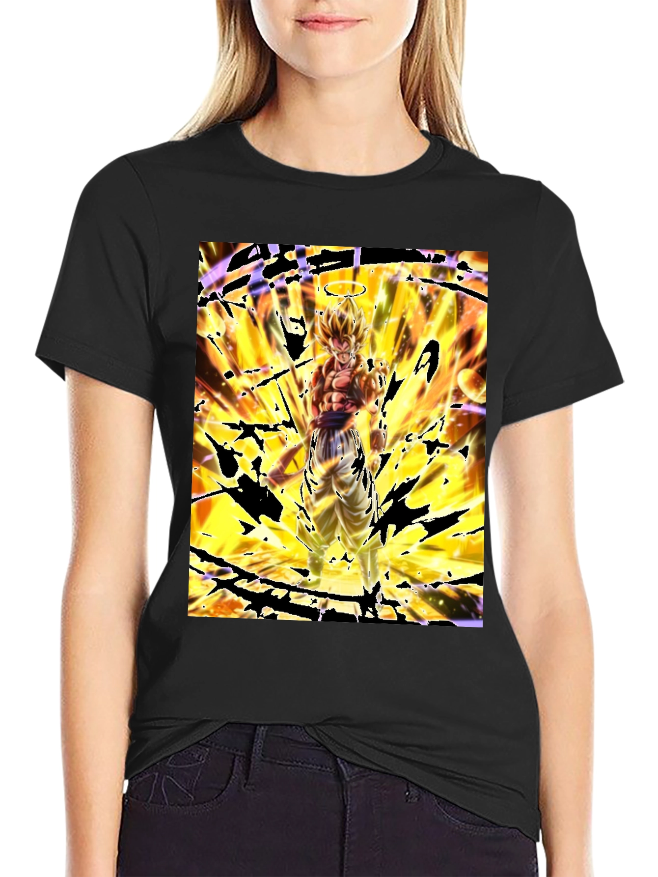 Super Saiyan God Gogeta Graphic T-Shirt