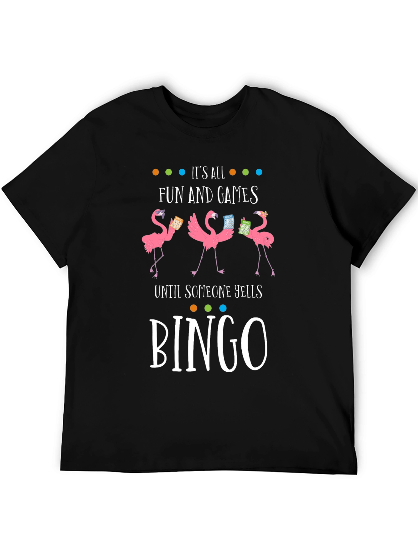 Funny Flamingo Bingo T-Shirt