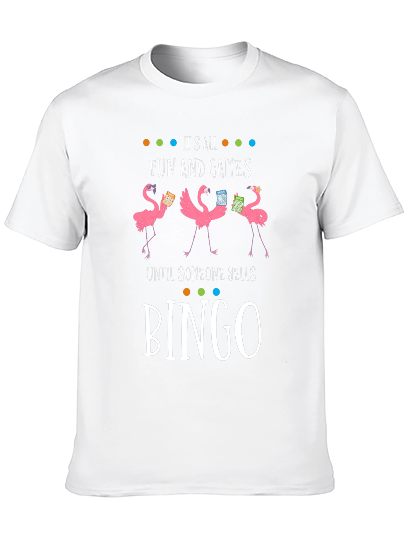 Funny Flamingo Bingo T-Shirt