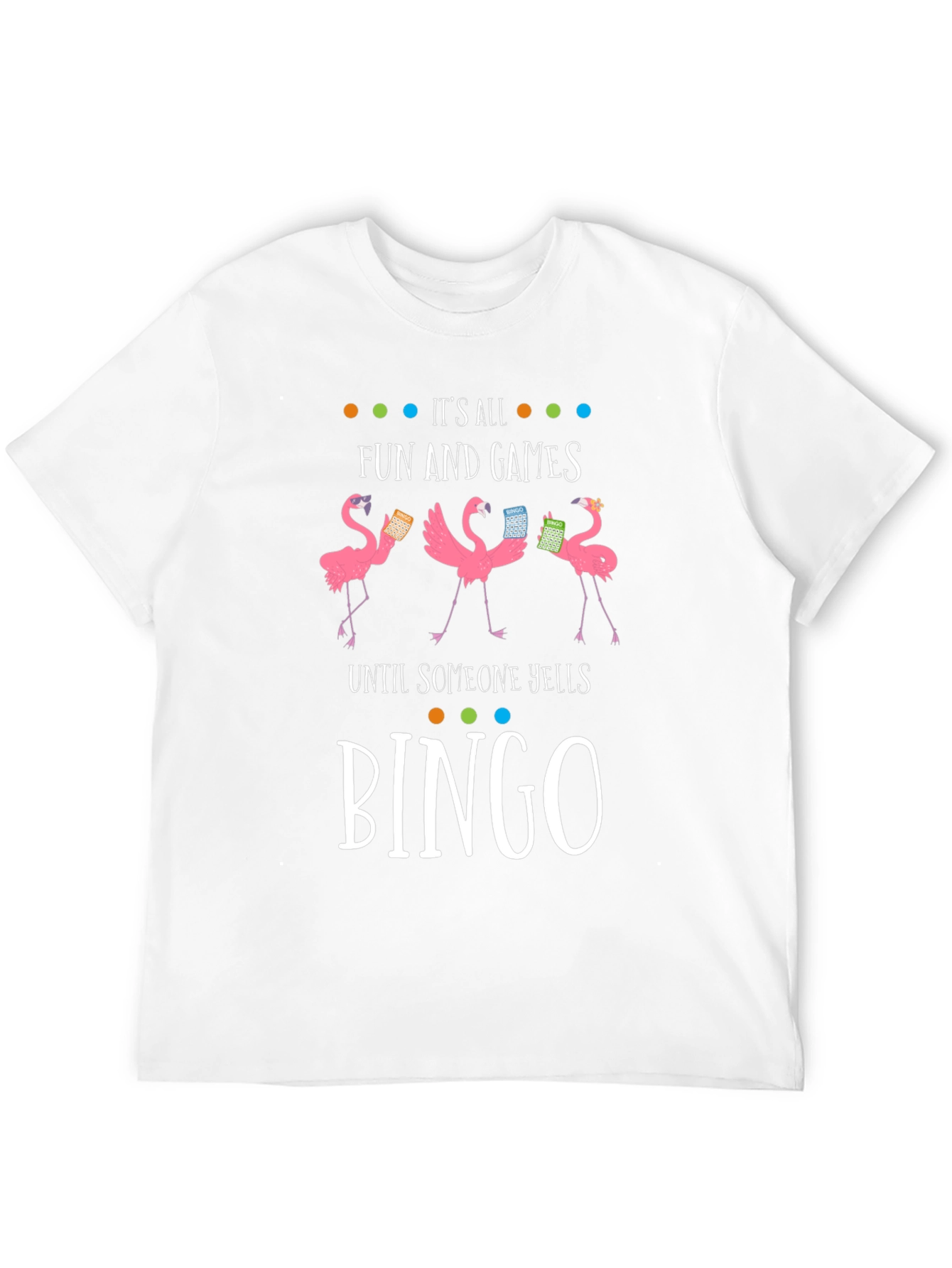 Funny Flamingo Bingo T-Shirt