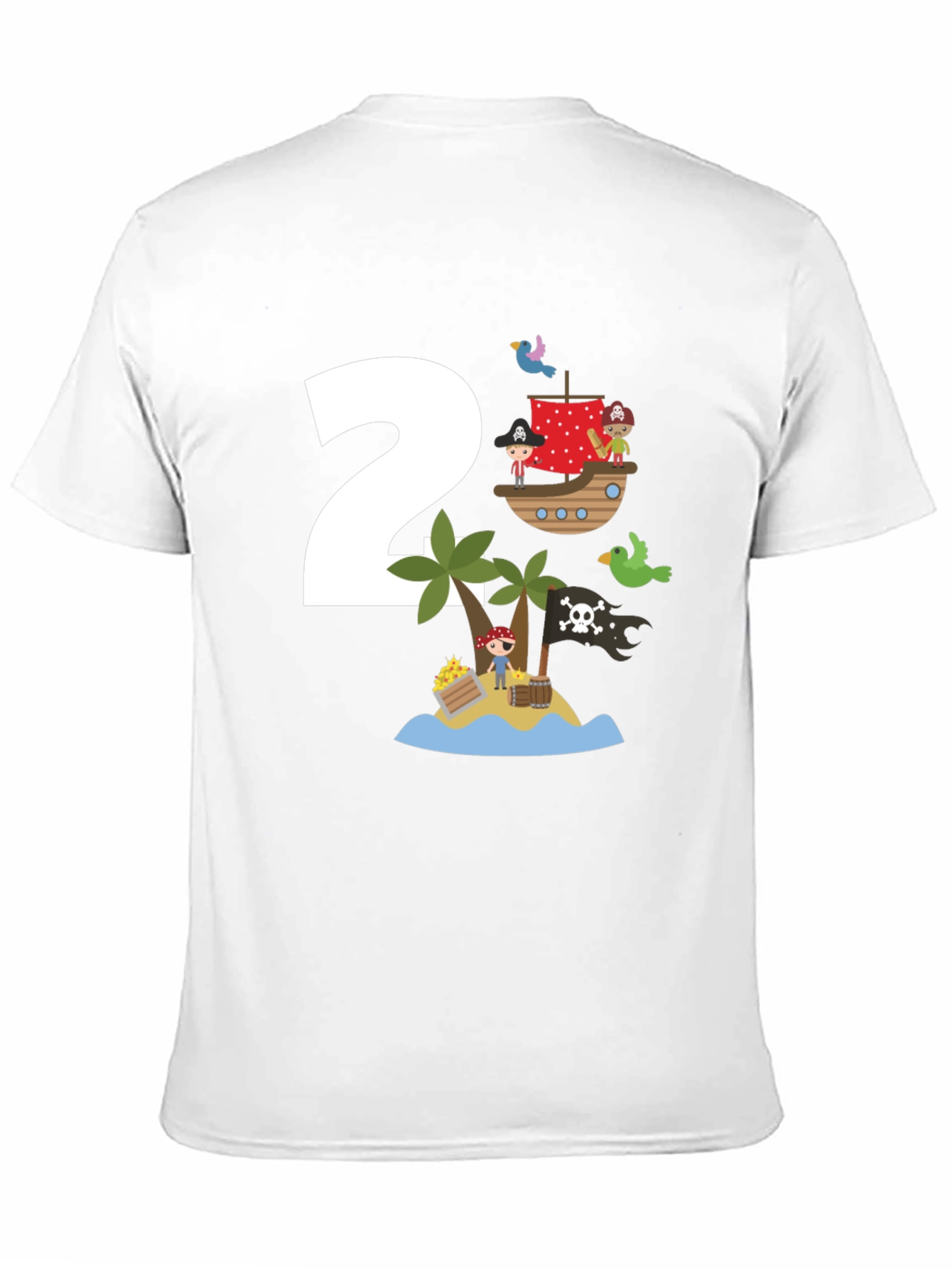 Pirate 2nd Birthday T-Shirt