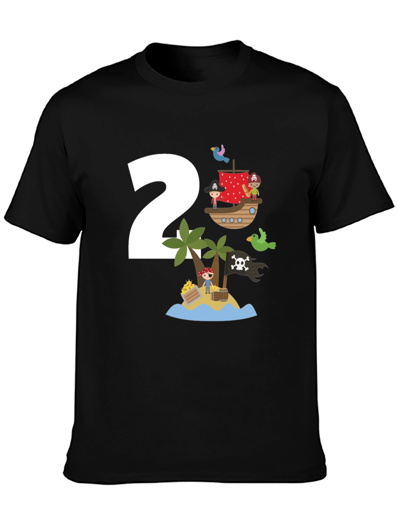 Pirate 2nd Birthday T-Shirt