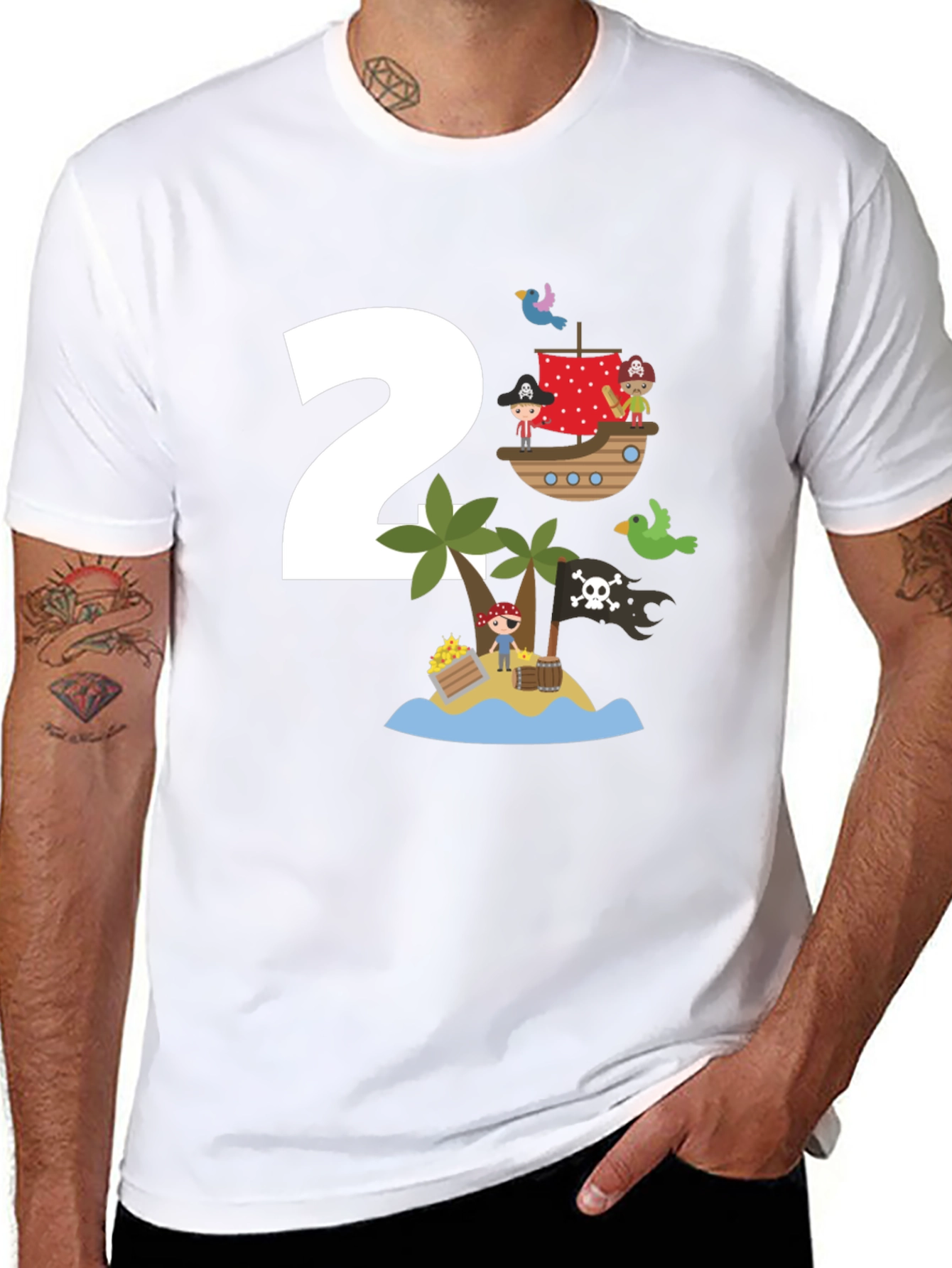 Pirate 2nd Birthday T-Shirt