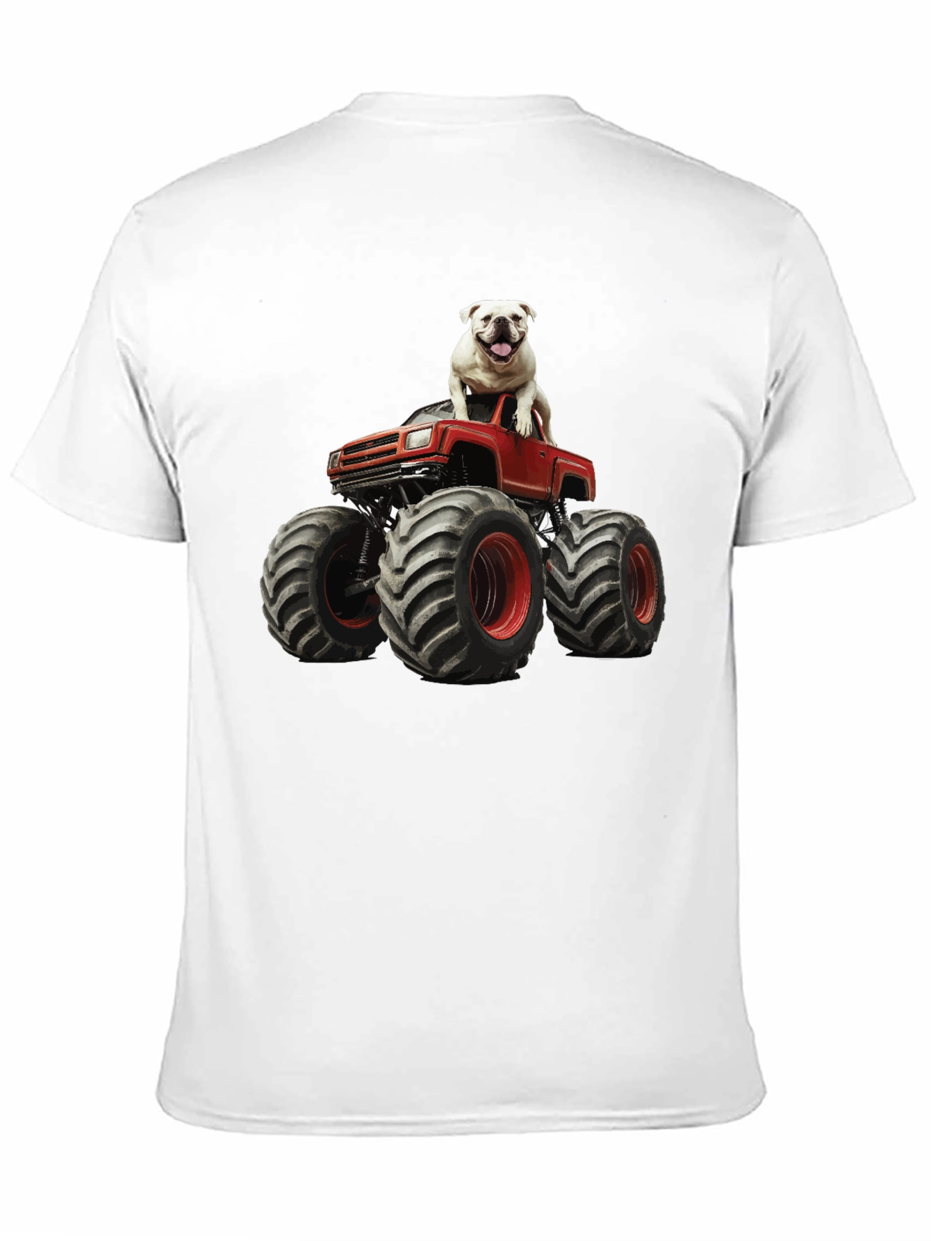 Bulldog Monster Truck Graphic Tee