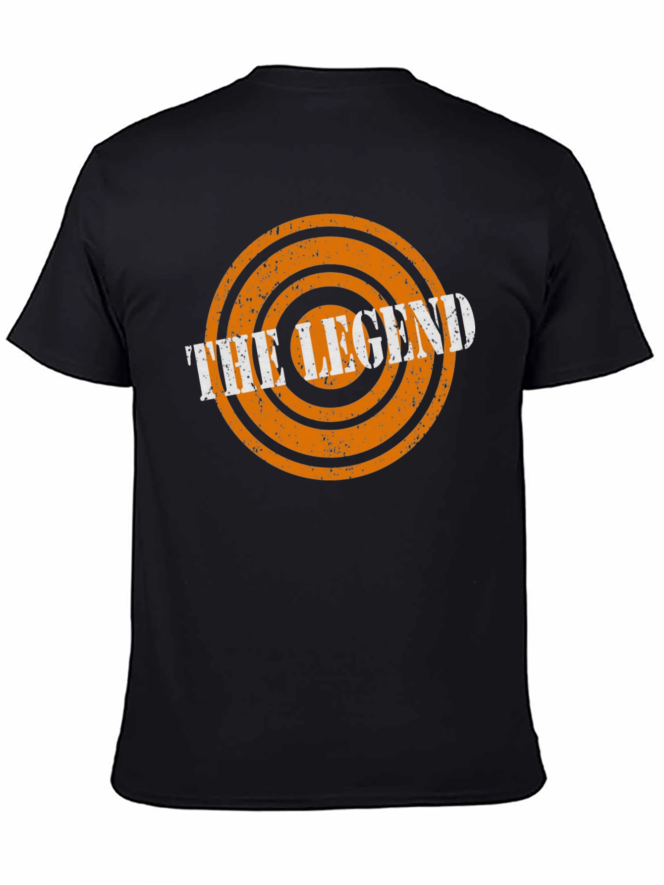 The Legend Graphic Tee - Stylish Mens Black T-Shirt