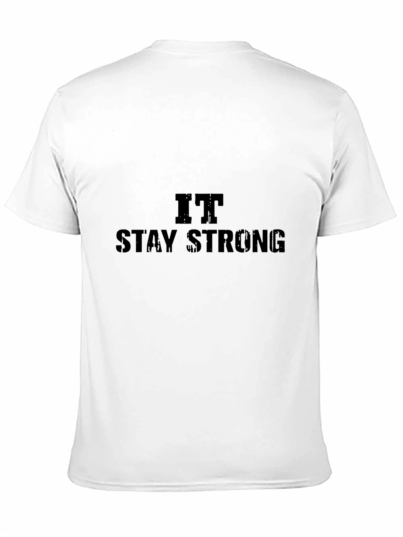 Stay Strong Black Tee