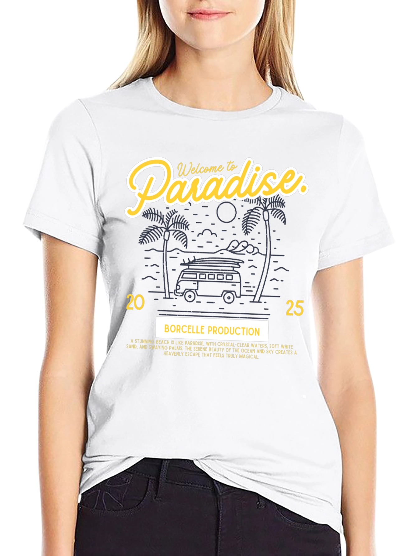Welcome to Paradise Graphic T-Shirt