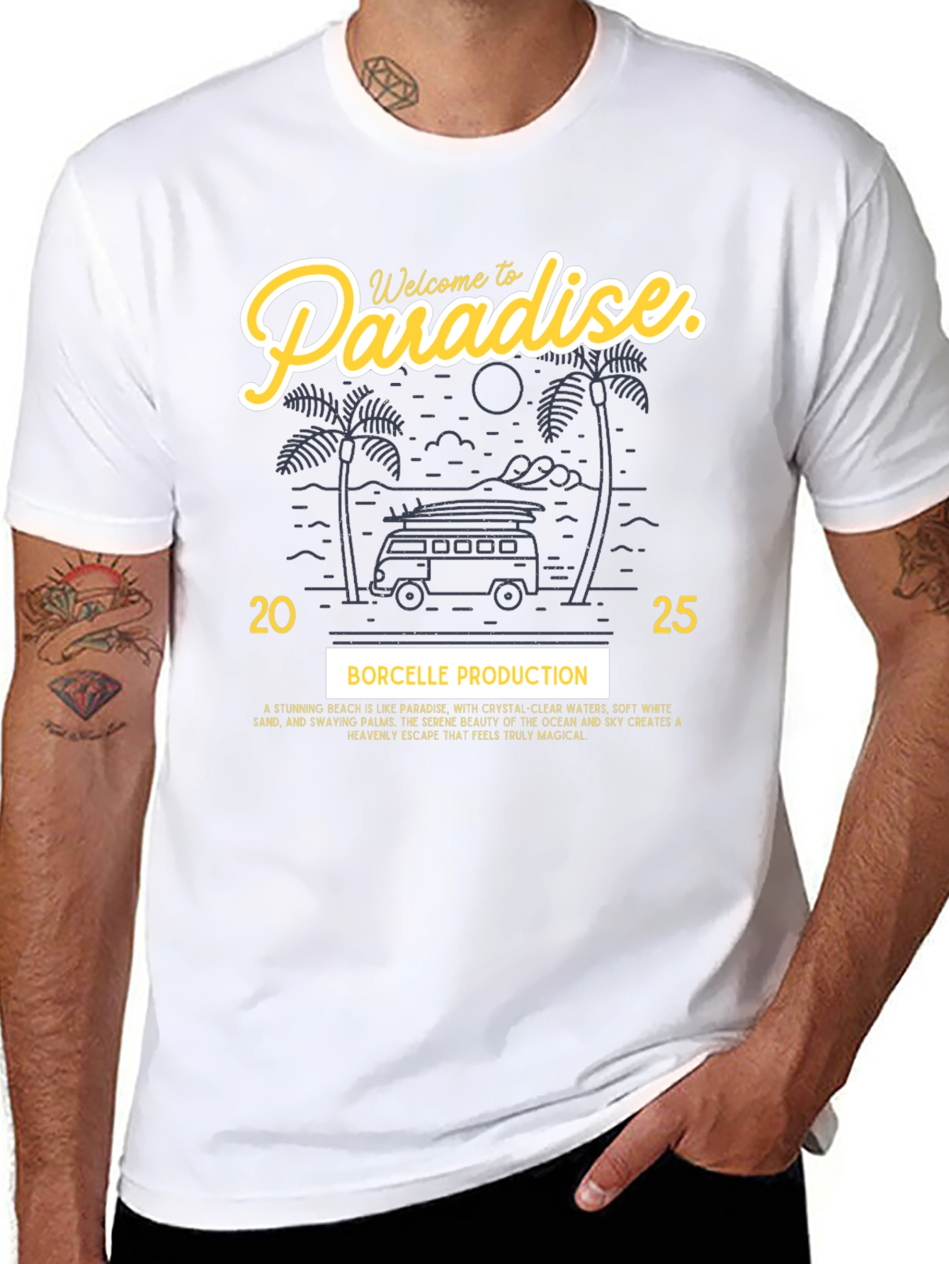 Welcome to Paradise Graphic T-Shirt