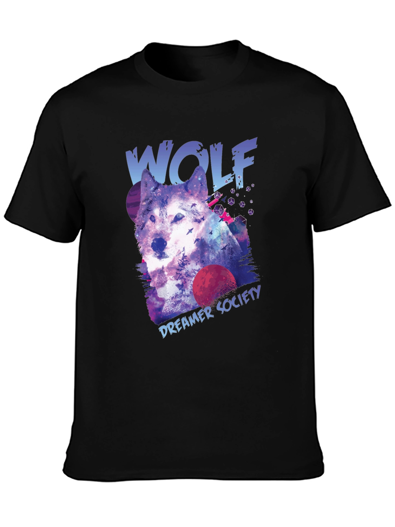Wolf Dreamer Society Graphic T-Shirt