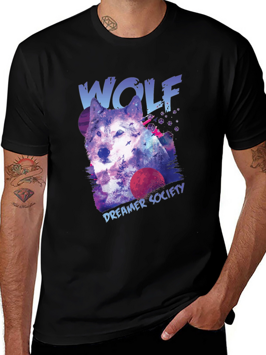 Wolf Dreamer Society Graphic T-Shirt