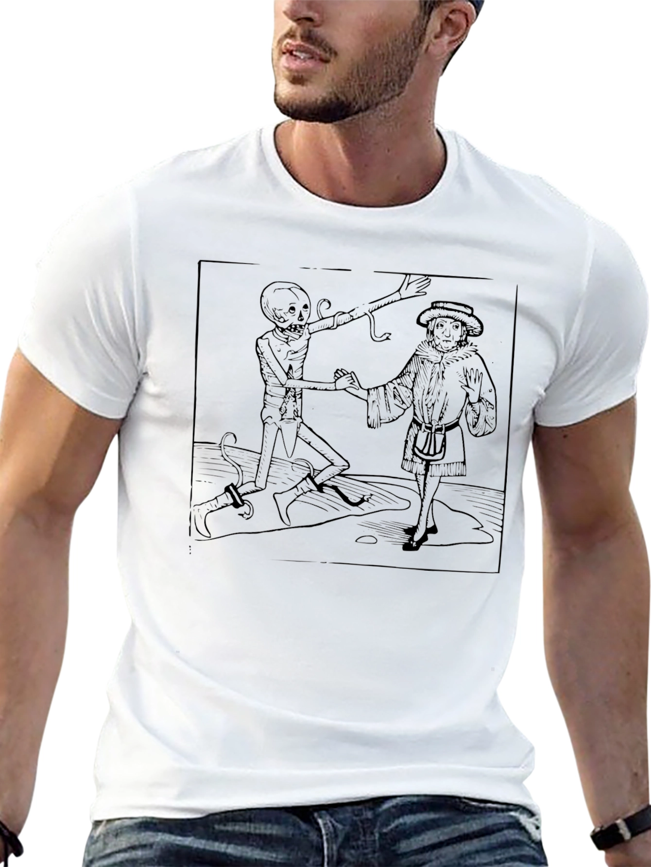 Medieval Dance Macabre T-Shirt