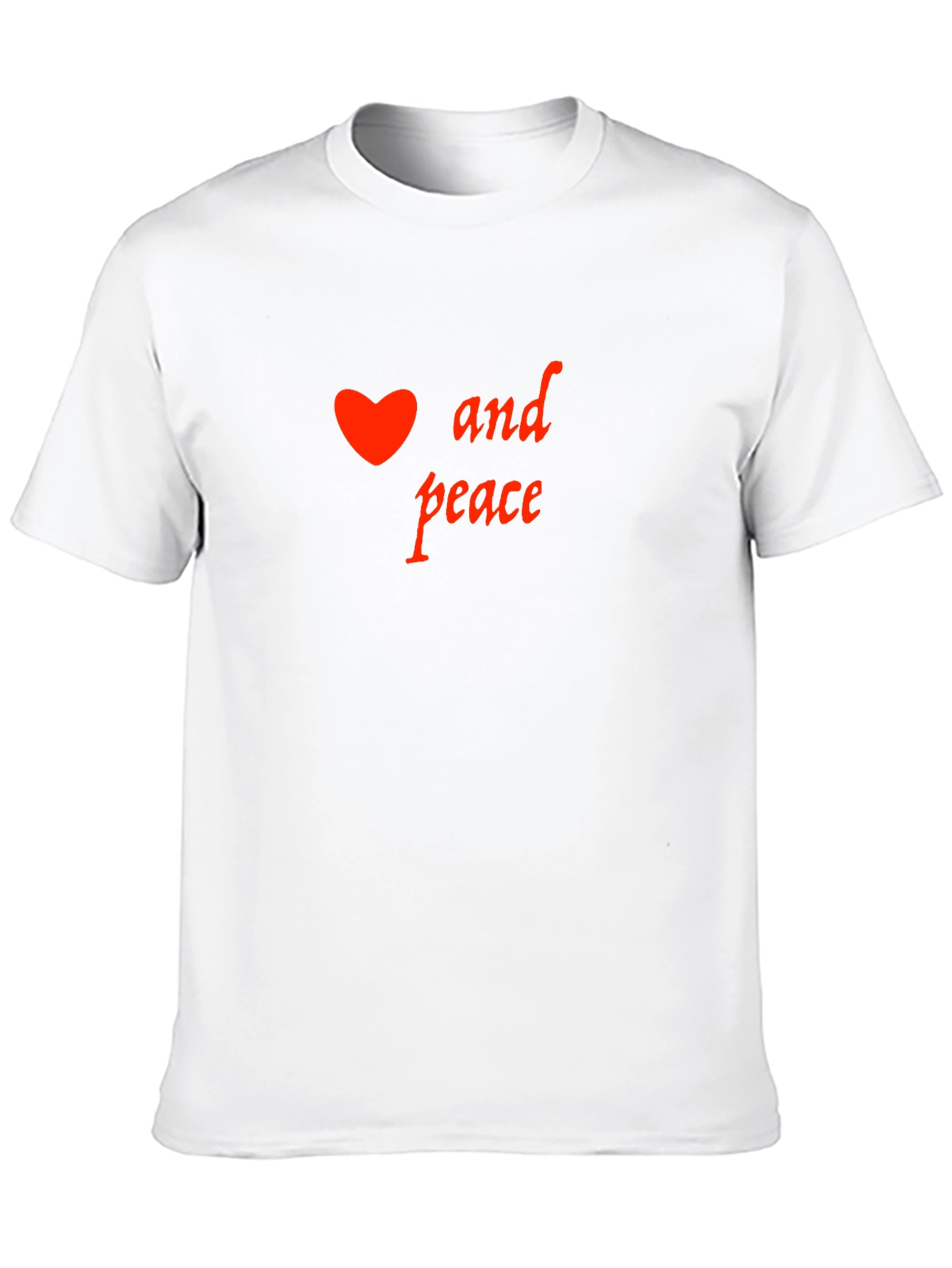 Heart and Peace Graphic T-Shirt