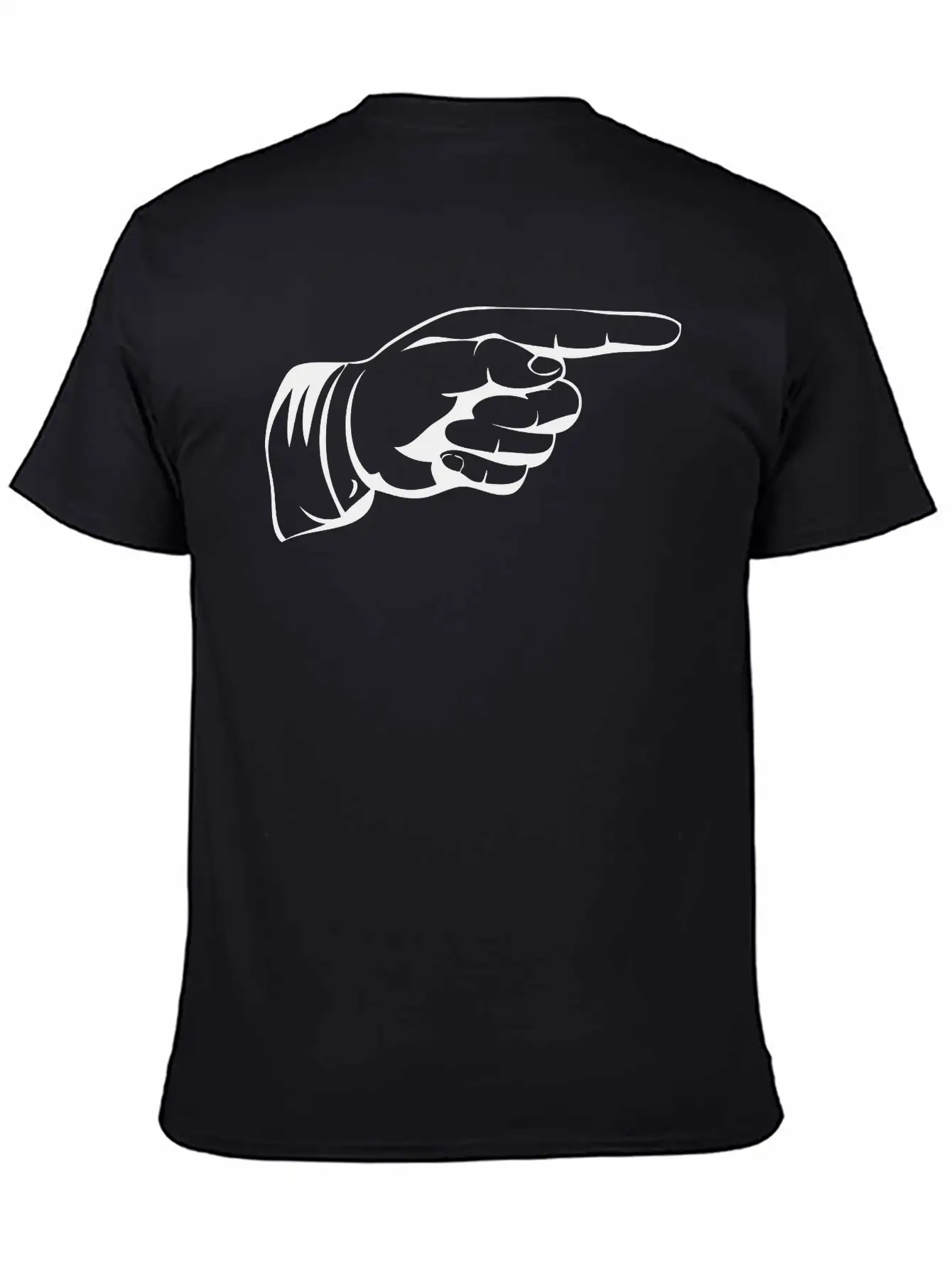 Hand Point Unisex Casual T-Shirt – Clean Design For Daily Comfort