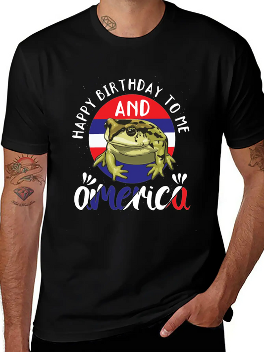 Happy Birthday To Me America Unisex Casual T-Shirt – Clean Design For Daily Comfort