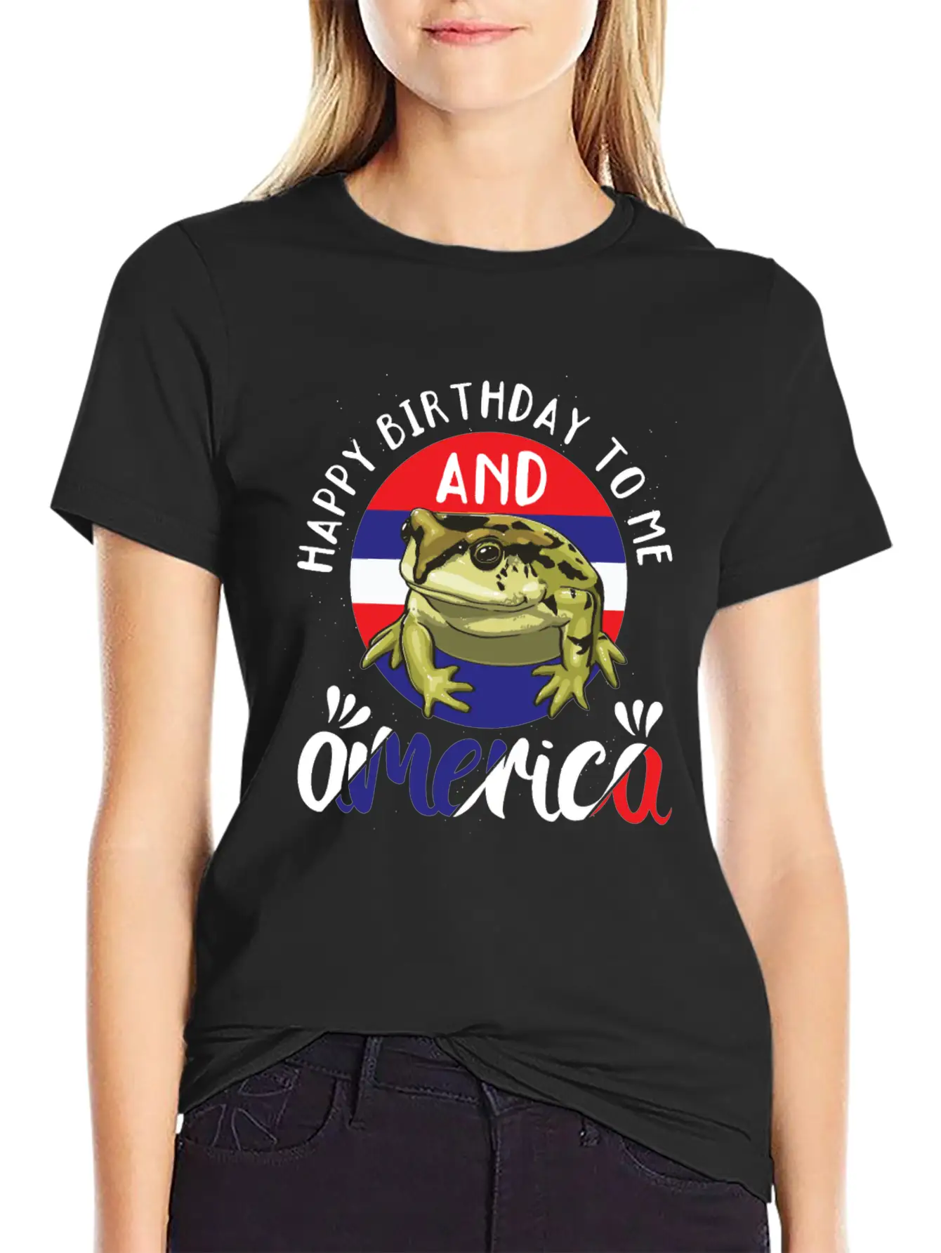 Happy Birthday To Me America Unisex Casual T-Shirt – Clean Design For Daily Comfort