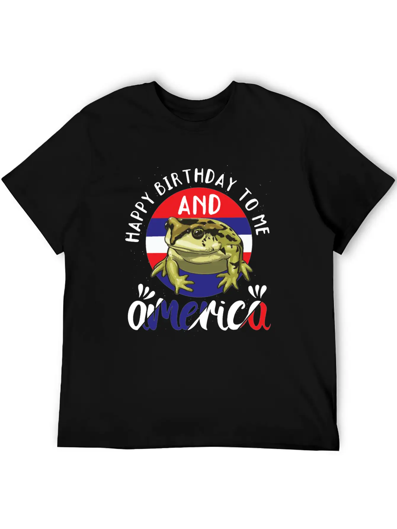 Happy Birthday To Me America Unisex Casual T-Shirt – Clean Design For Daily Comfort