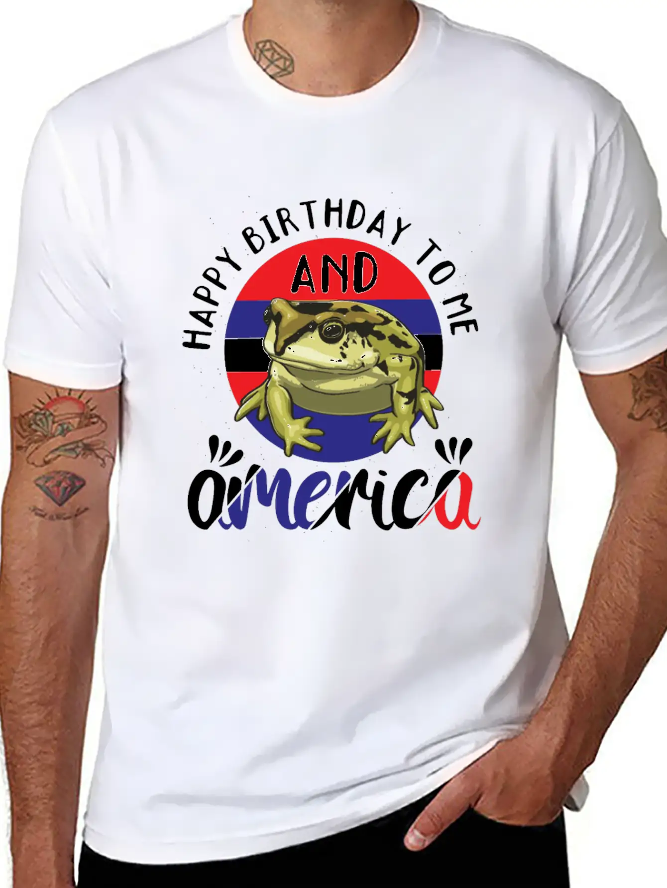 Happy Birthday To Me America Unisex Casual T-Shirt – Clean Design For Daily Comfort