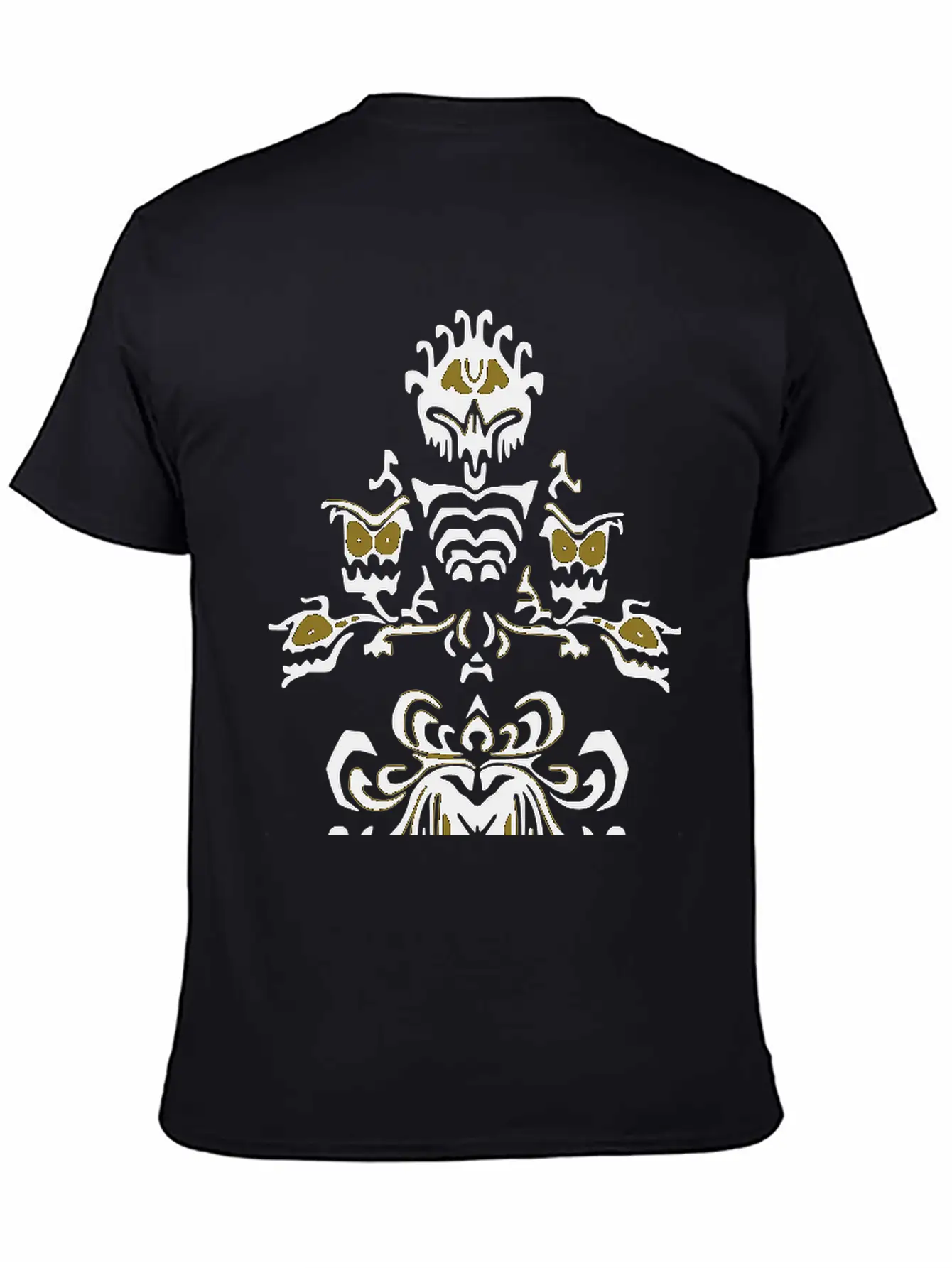 Haunted House Walls Unisex Casual T-Shirt – Clean Design For Daily Comfort