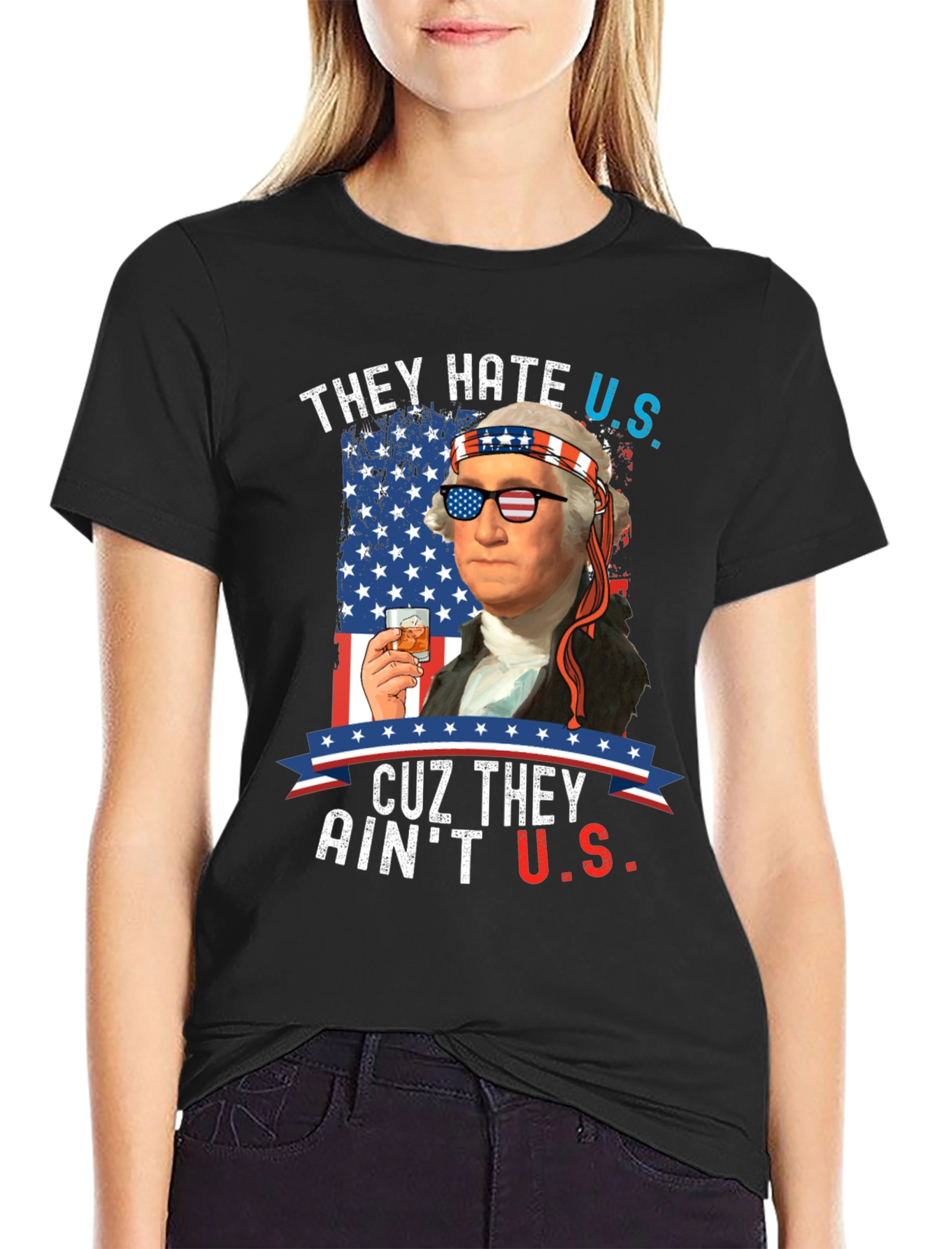 Patriotic George Washington T-Shirt