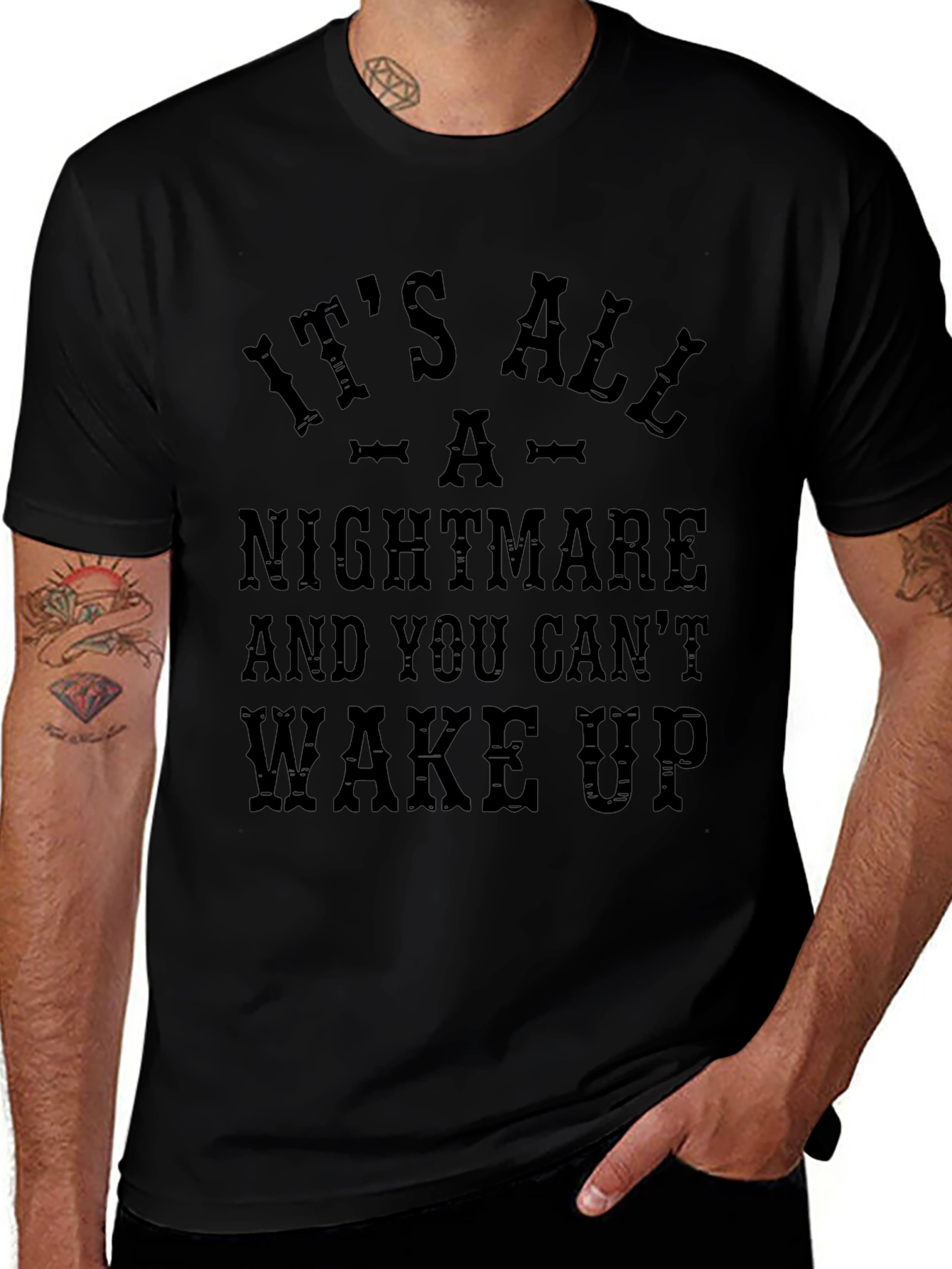 Its All A Nightmare Graphic Tee