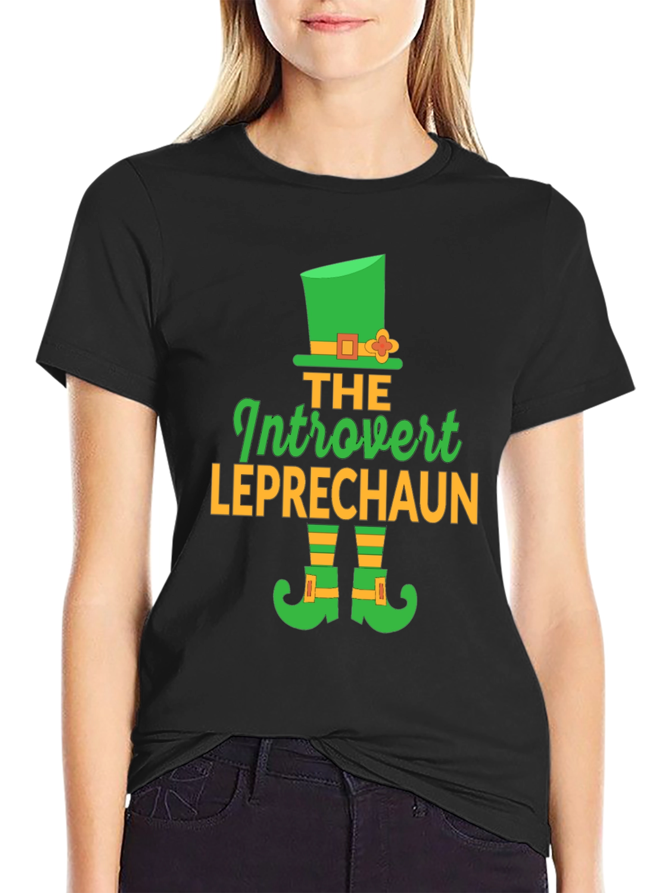 Introvert Leprechaun St. Patricks Day T-Shirt
