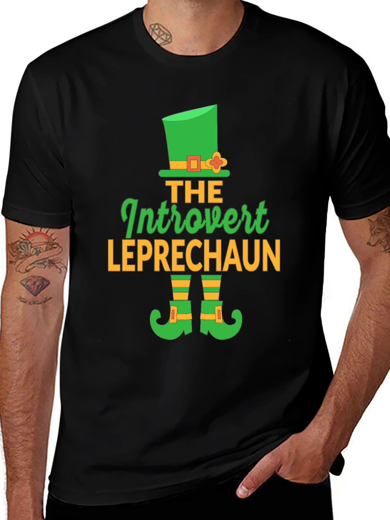 Introvert Leprechaun St. Patricks Day T-Shirt