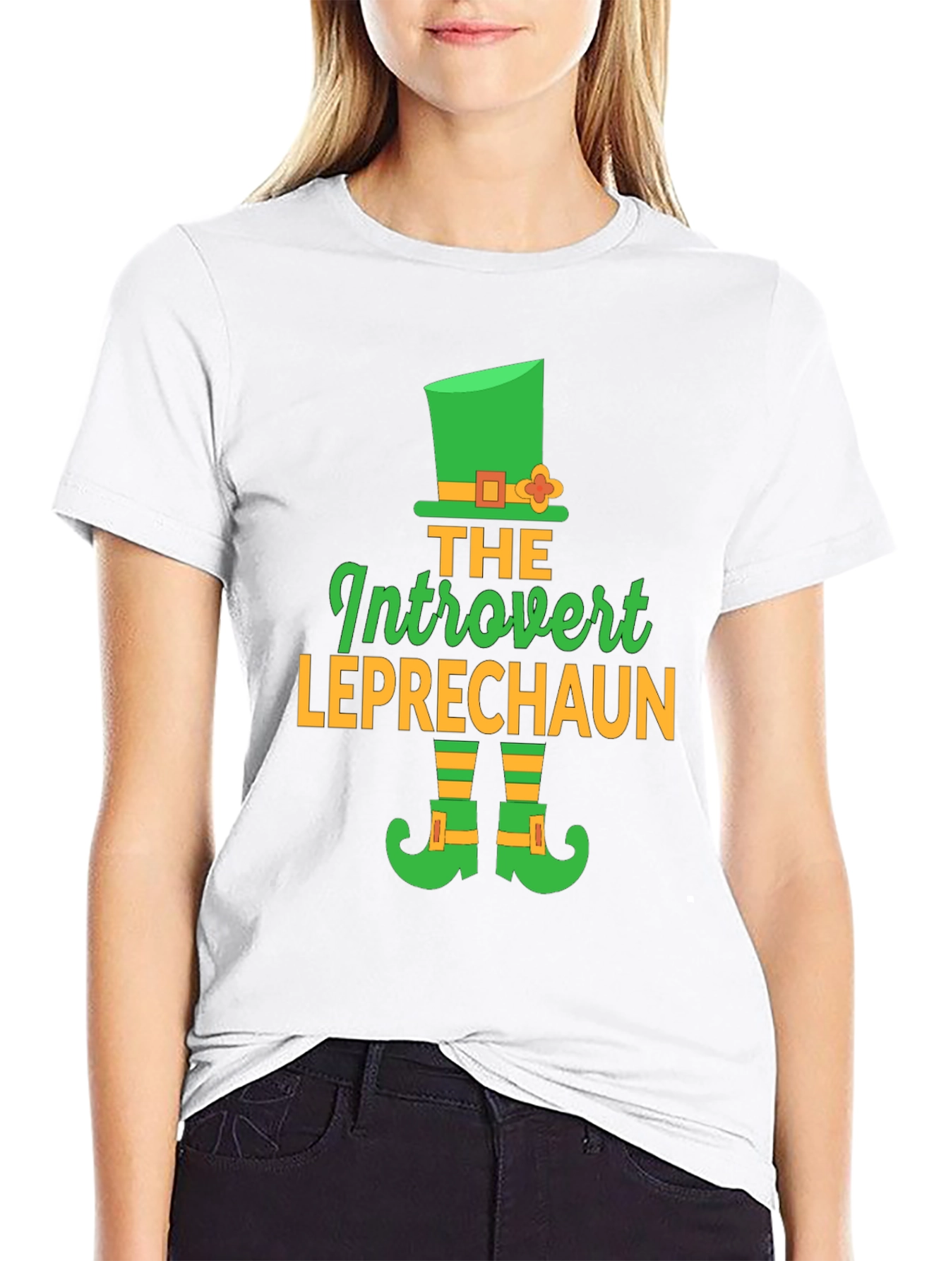 Introvert Leprechaun St. Patricks Day T-Shirt