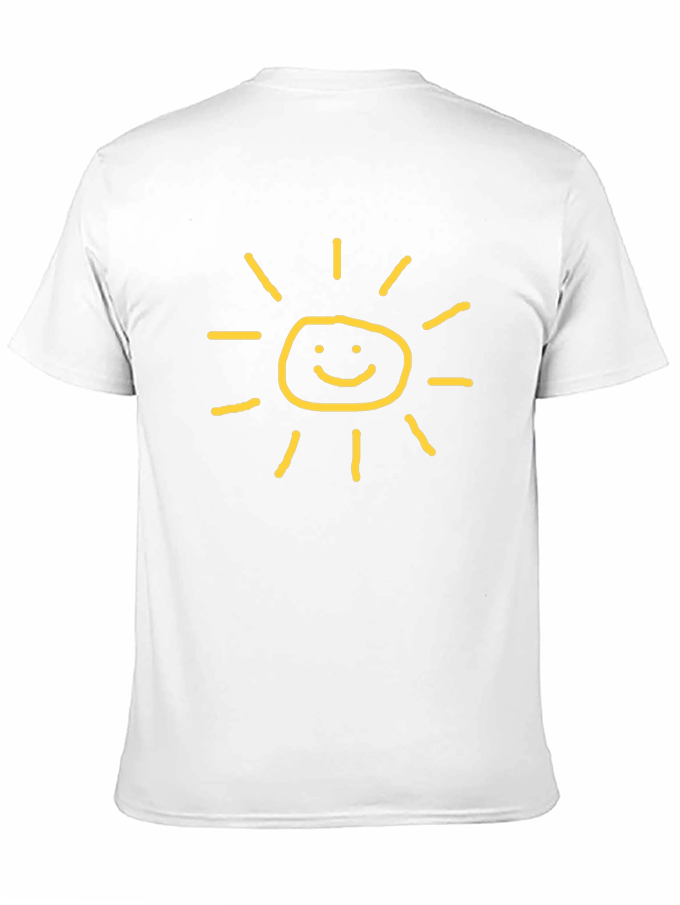 Sunny Day Black T-Shirt - Joyful Graphic Tee