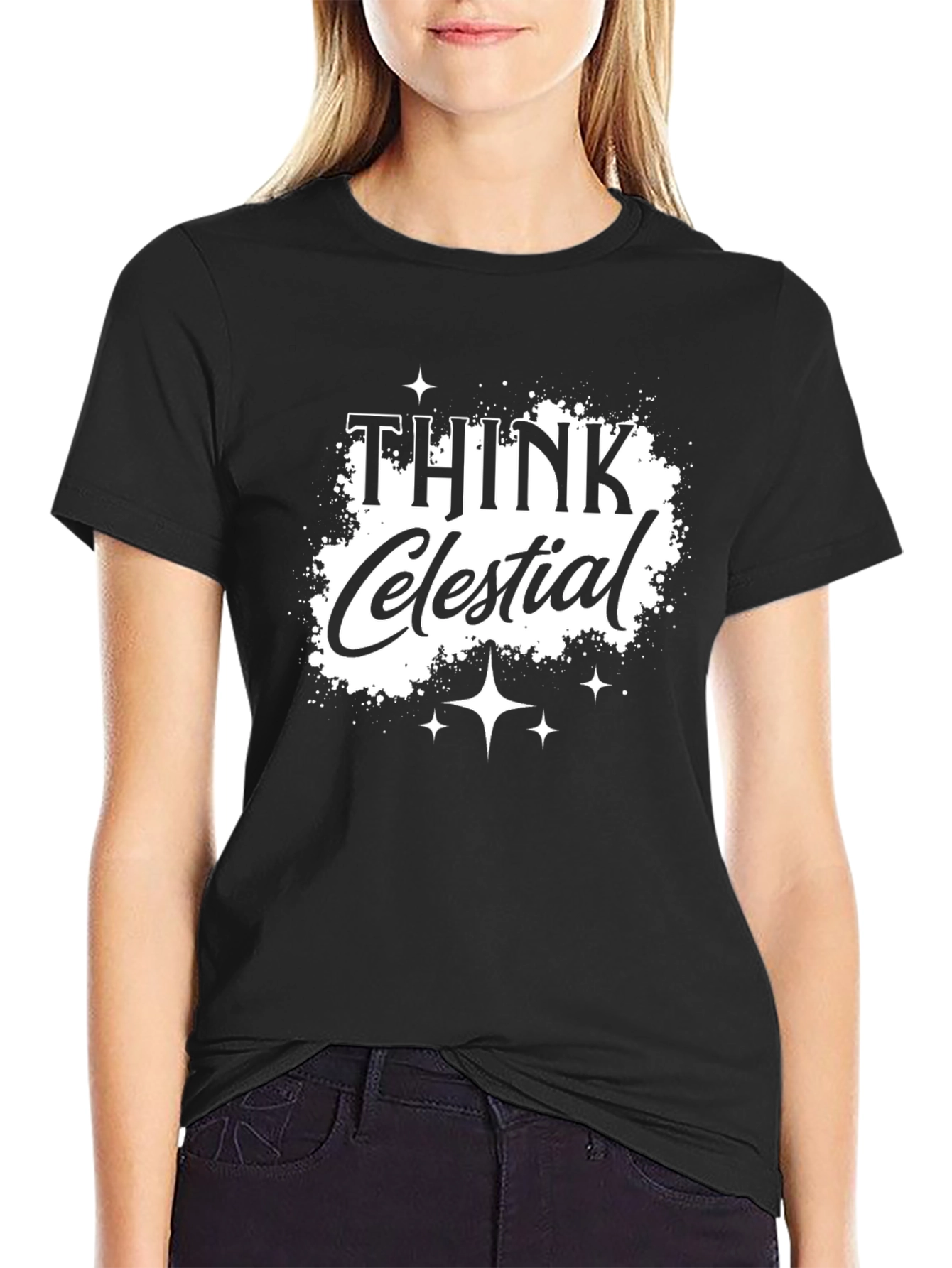Think Celestial Graphic Tee - Stylish & Comfortable