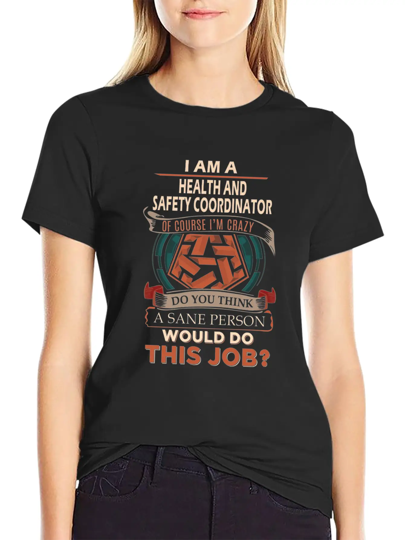 Health And Safety Coordinator T Shirt - Sane Perso Unisex Casual T-Shirt – Clean Design For Daily Comfort
