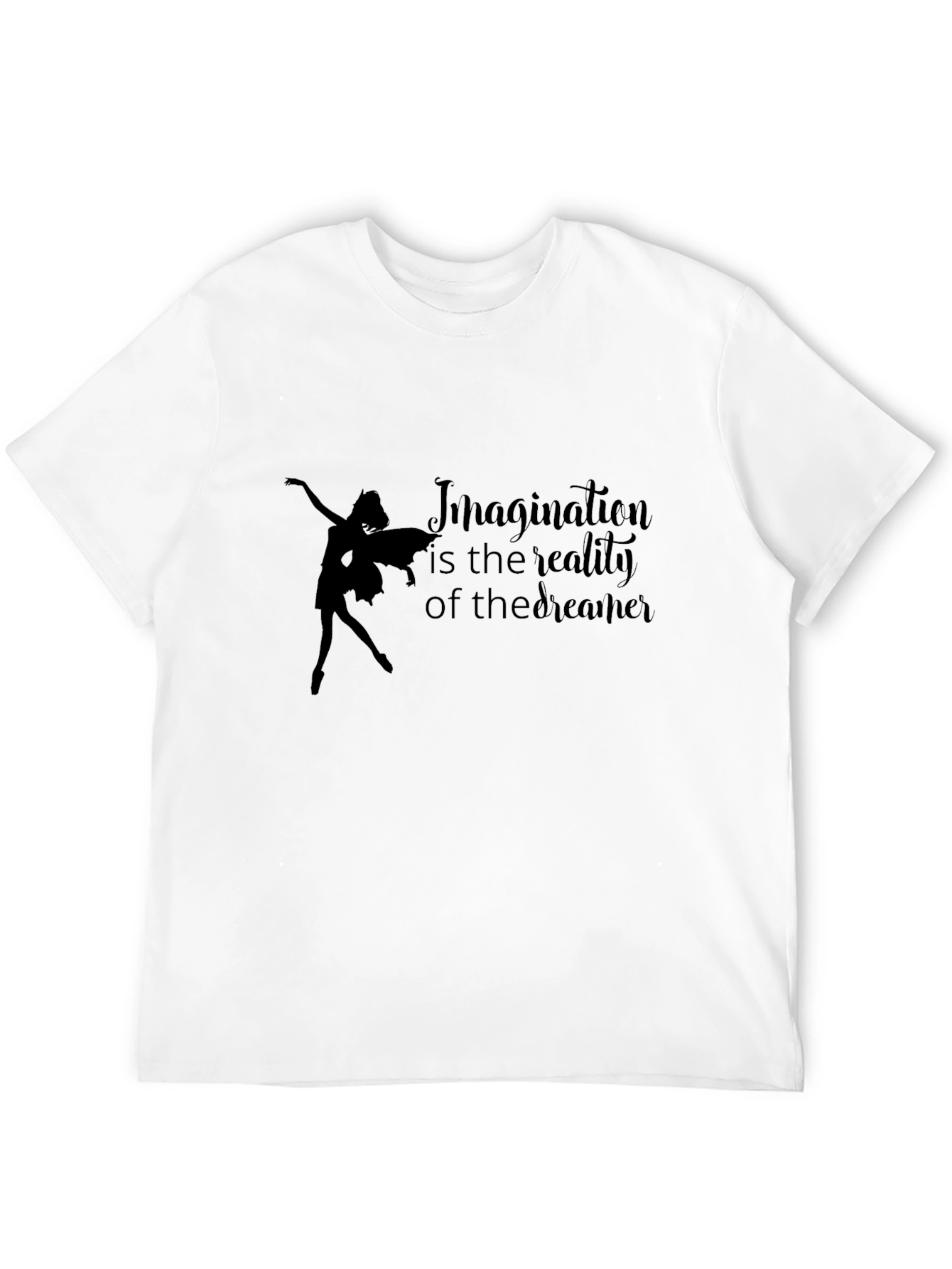 Imagination Dreamer Black Graphic Tee