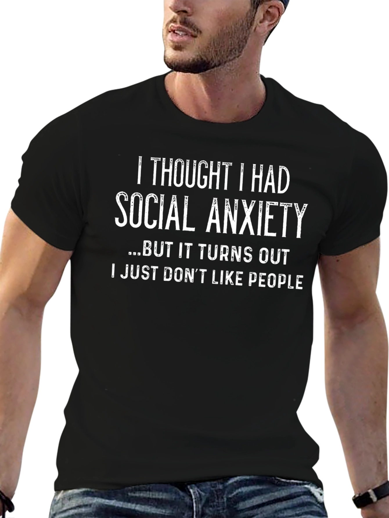 Social Anxiety Funny T-Shirt