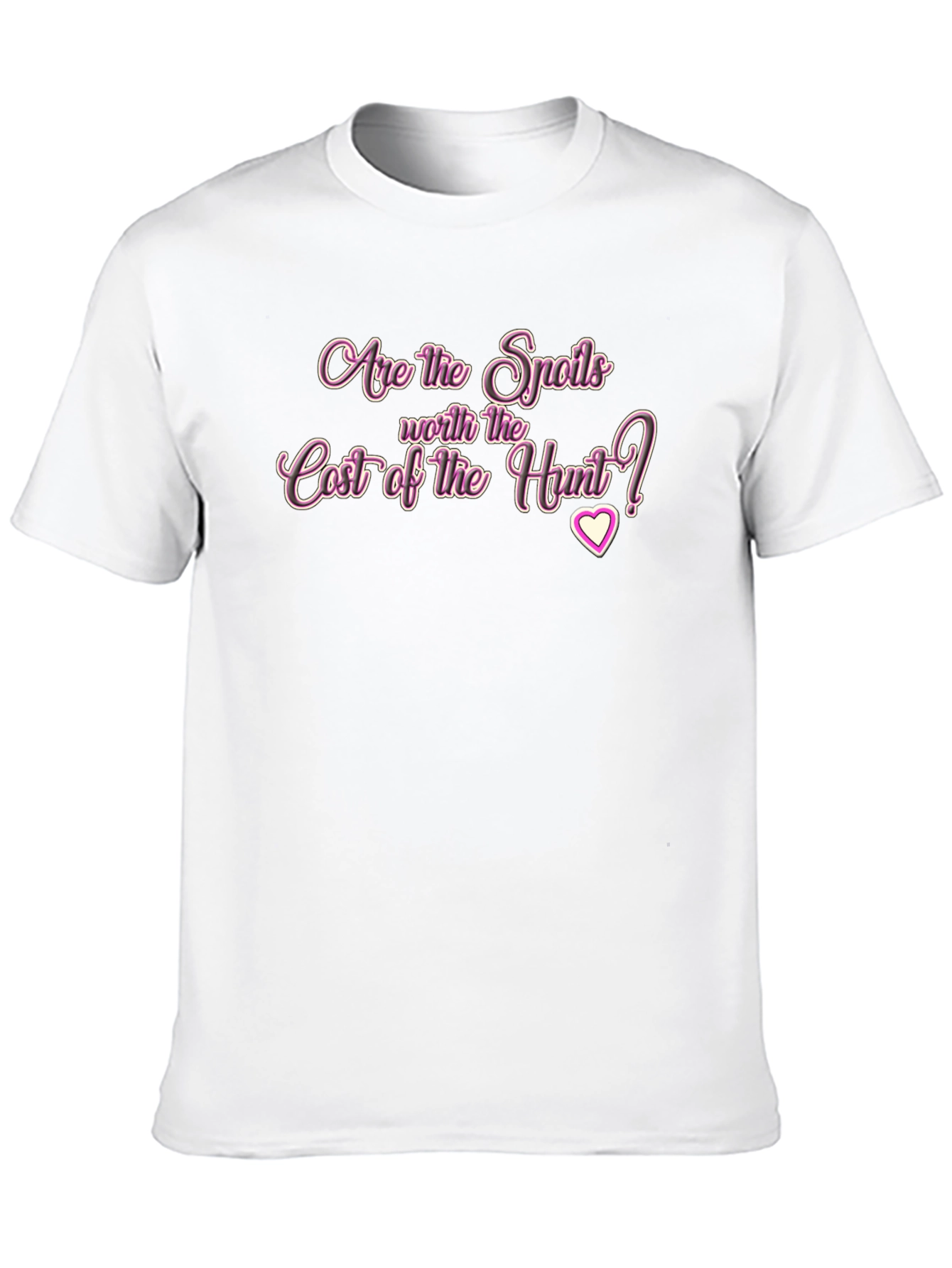 Spoils Worth the Hunt Black T-Shirt