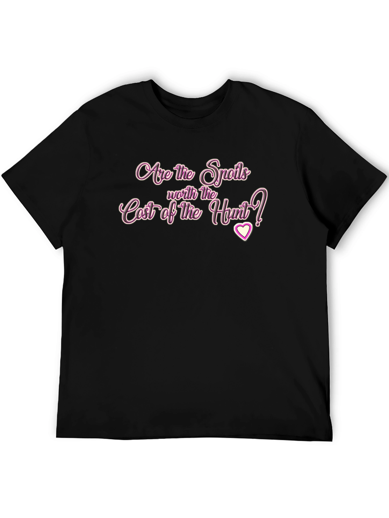 Spoils Worth the Hunt Black T-Shirt